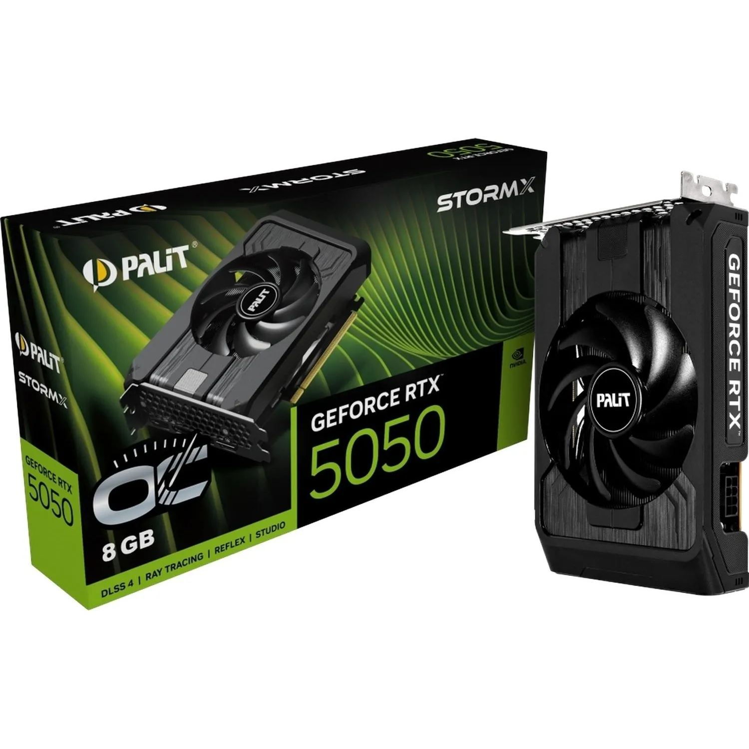 Видеокарта Palit RTX5050 STORMX OC 8GB 3xDP HDMI(NE65050T19P1-GB2070F) - фото 4