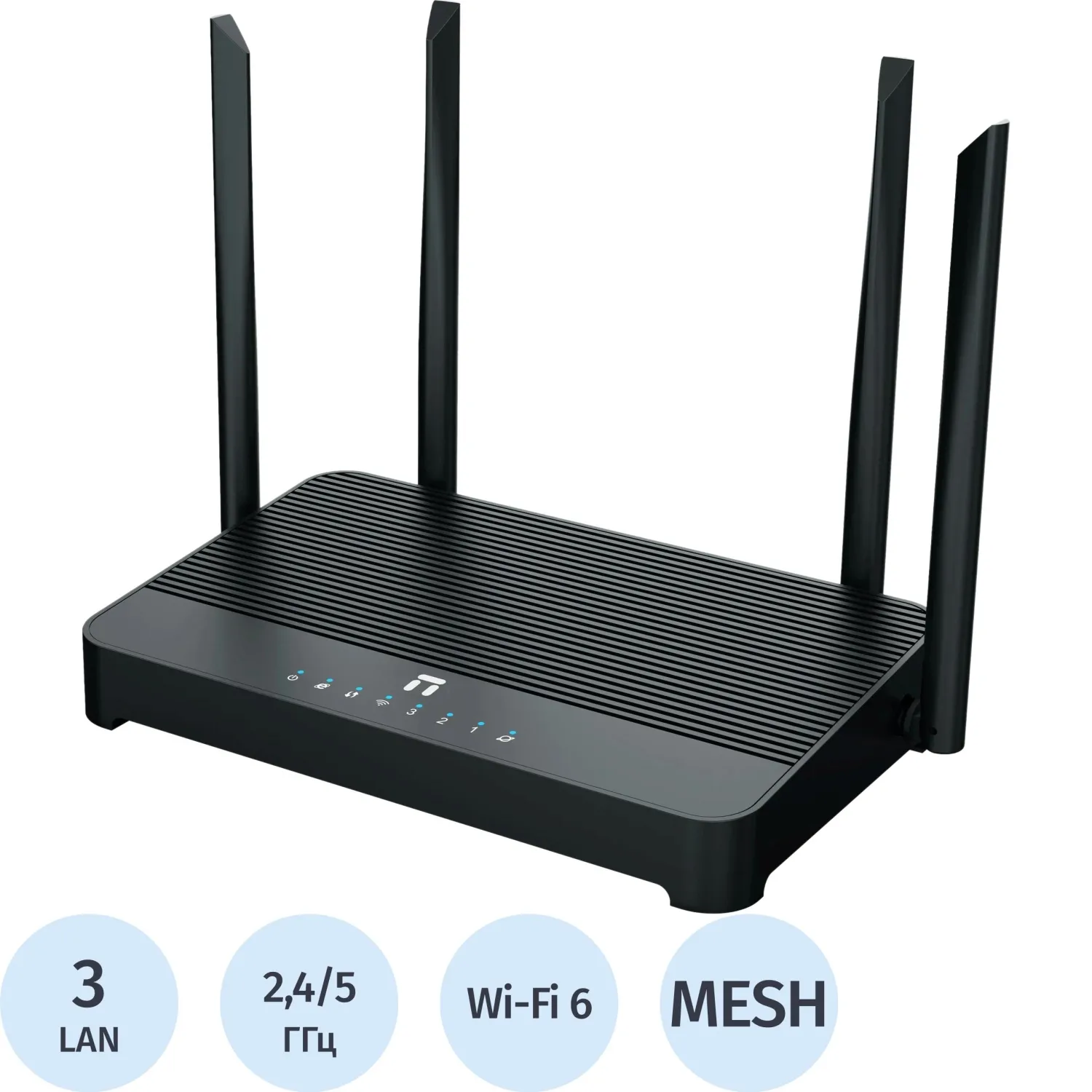 Маршрутизатор Netis NX31 AX3000 10/100/1000M х 3 - фото 1