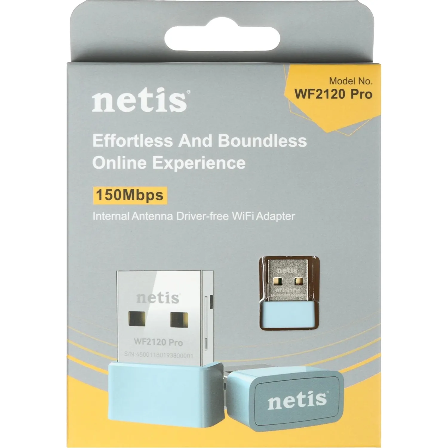 Сетевой адаптер WiFi Netis WF2120 Pro N150 USB 2.0 - фото 6