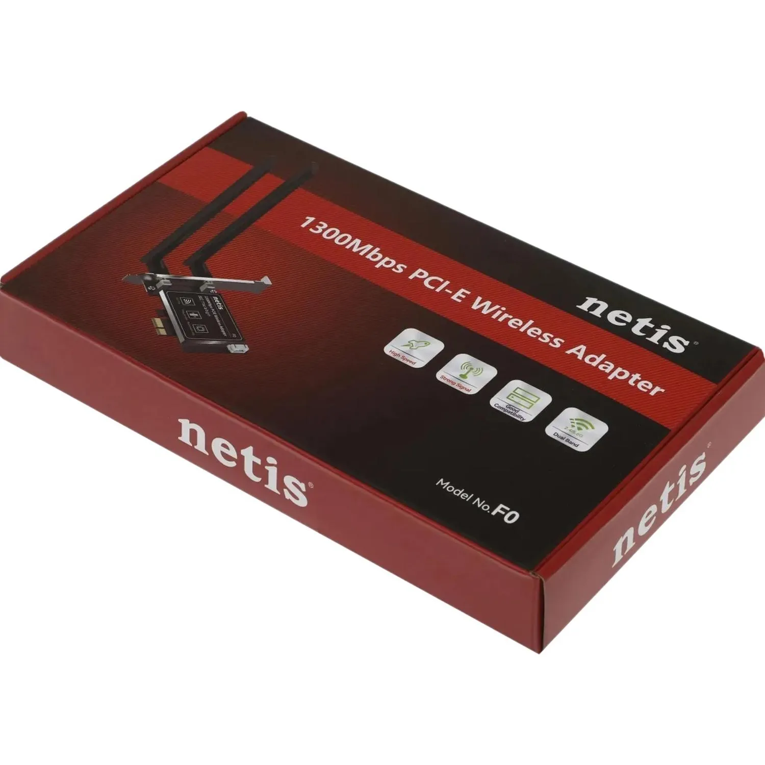 Сетевой адаптер WiFi Netis F0 AC1300 PCI Express - фото 7