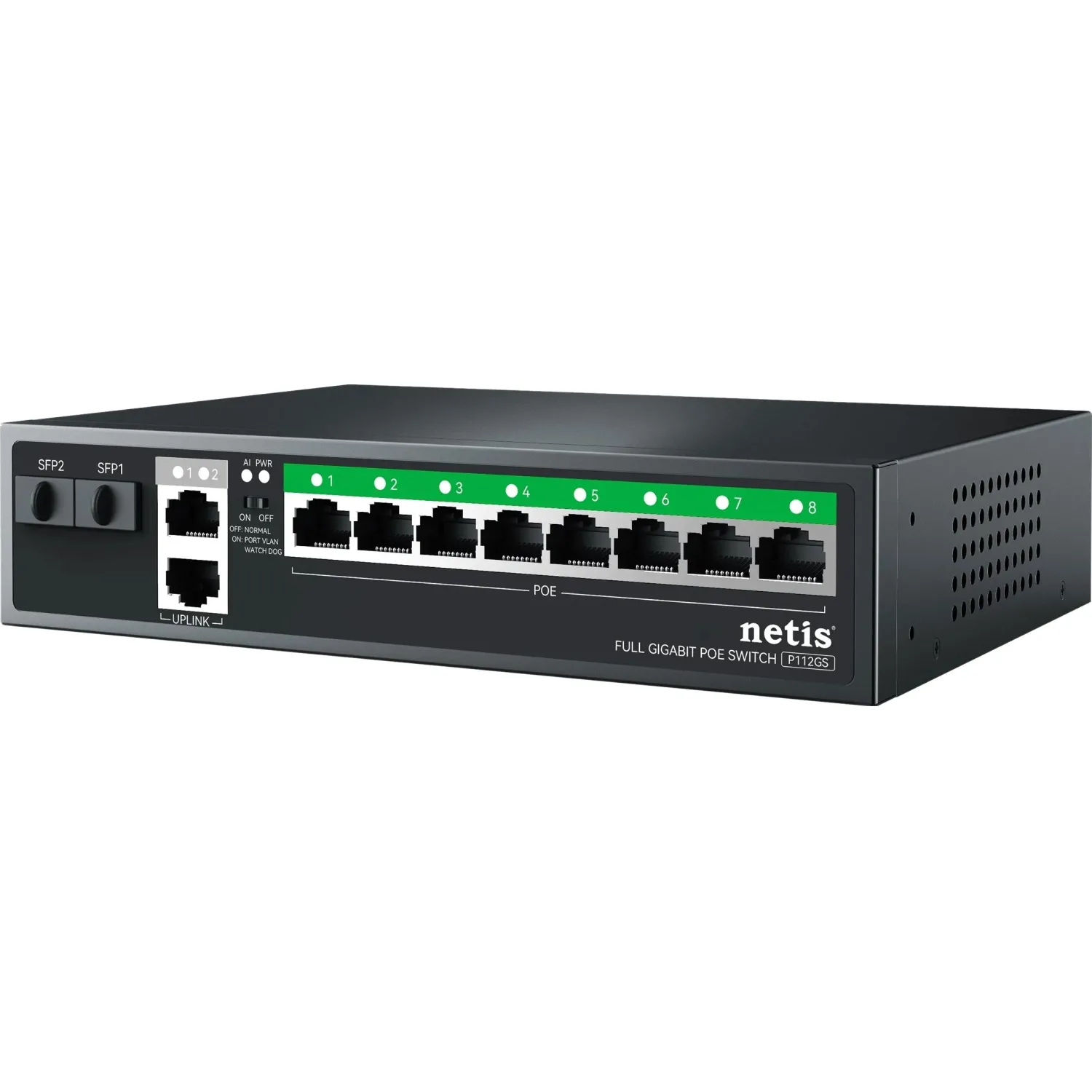 Коммутатор Netis P112GS 12PORT 10/100/1000M POE - фото 4