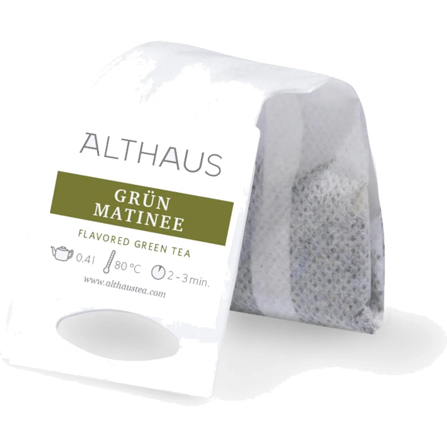 Чай пакетированный Althaus Grun Matinee Grand Pack зеленый, 15x4г - фото 2