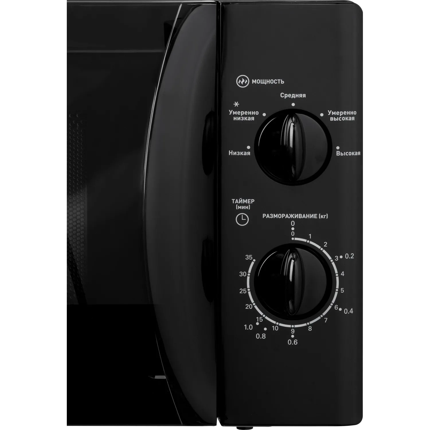Микроволновая печь BigTech DWMWO101B, 20л., 700 вт. Черный - фото 6