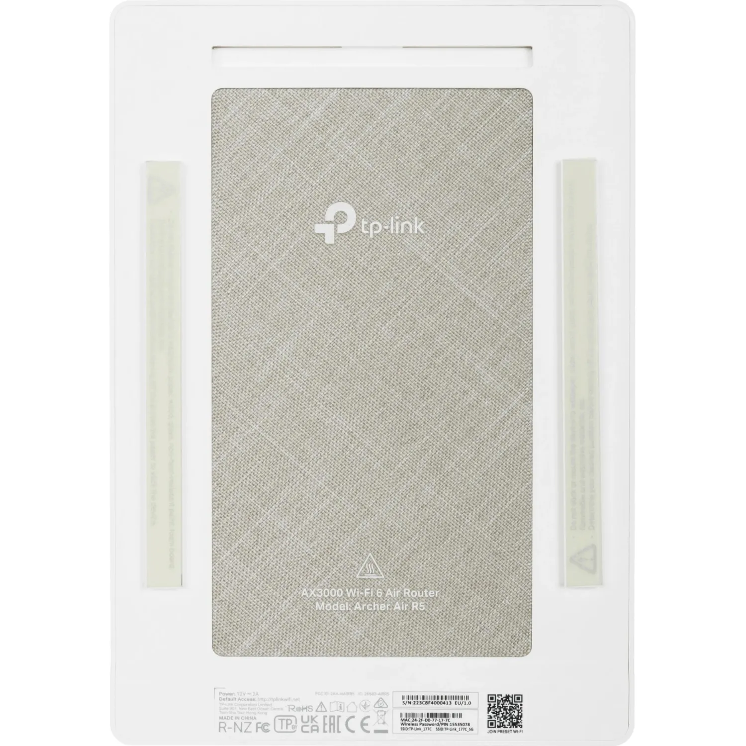 Маршрутизатор TP-Link Archer Air R5 AX3000 Маршрутизатор Air Wi-Fi 6 - фото 5