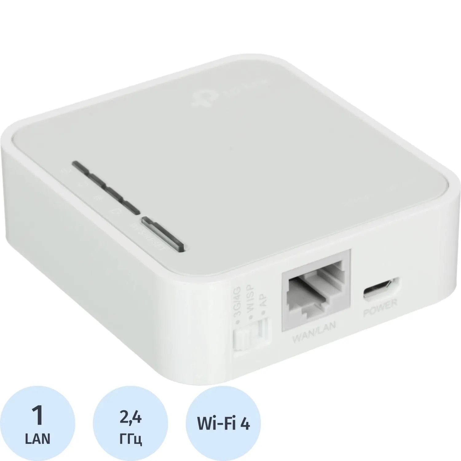 Маршрутизатор TP-Link TL-MR3020 N150 3G/4G Портативный - фото 1