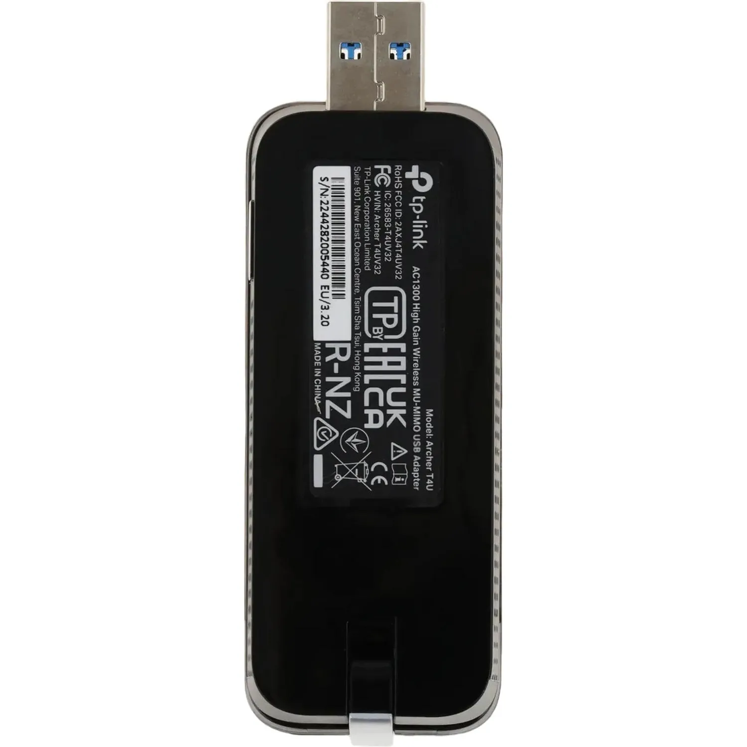 Сетевой адаптер Wi-Fi TP-Link Archer T4U AC1300 USB-адаптер - фото 4