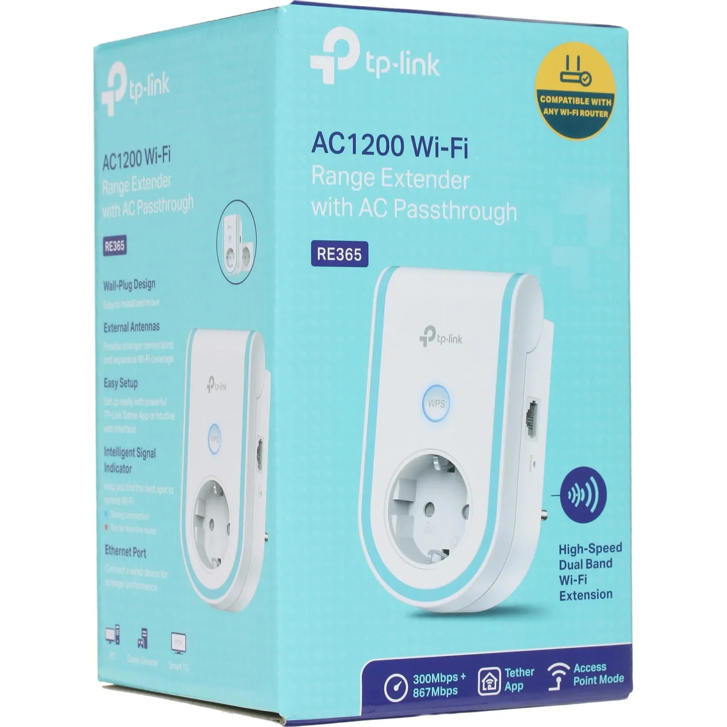 Усилитель сигнала Wi-Fi TP-Link RE365 AC1200 - фото 8