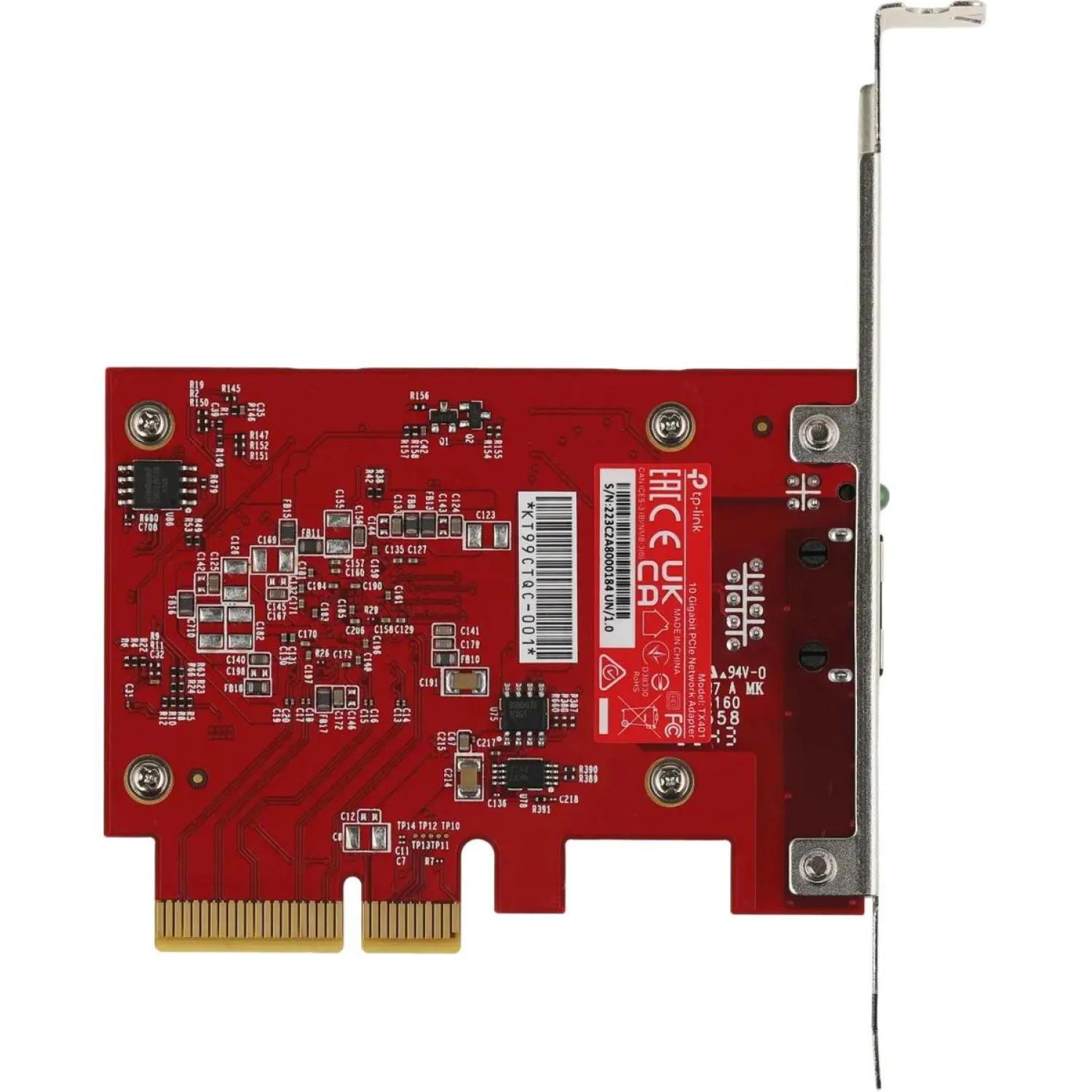 Сетевой адаптер Wi-Fi TP-Link TX401 PCI Express 3.0 X4 10-гигабит - фото 3