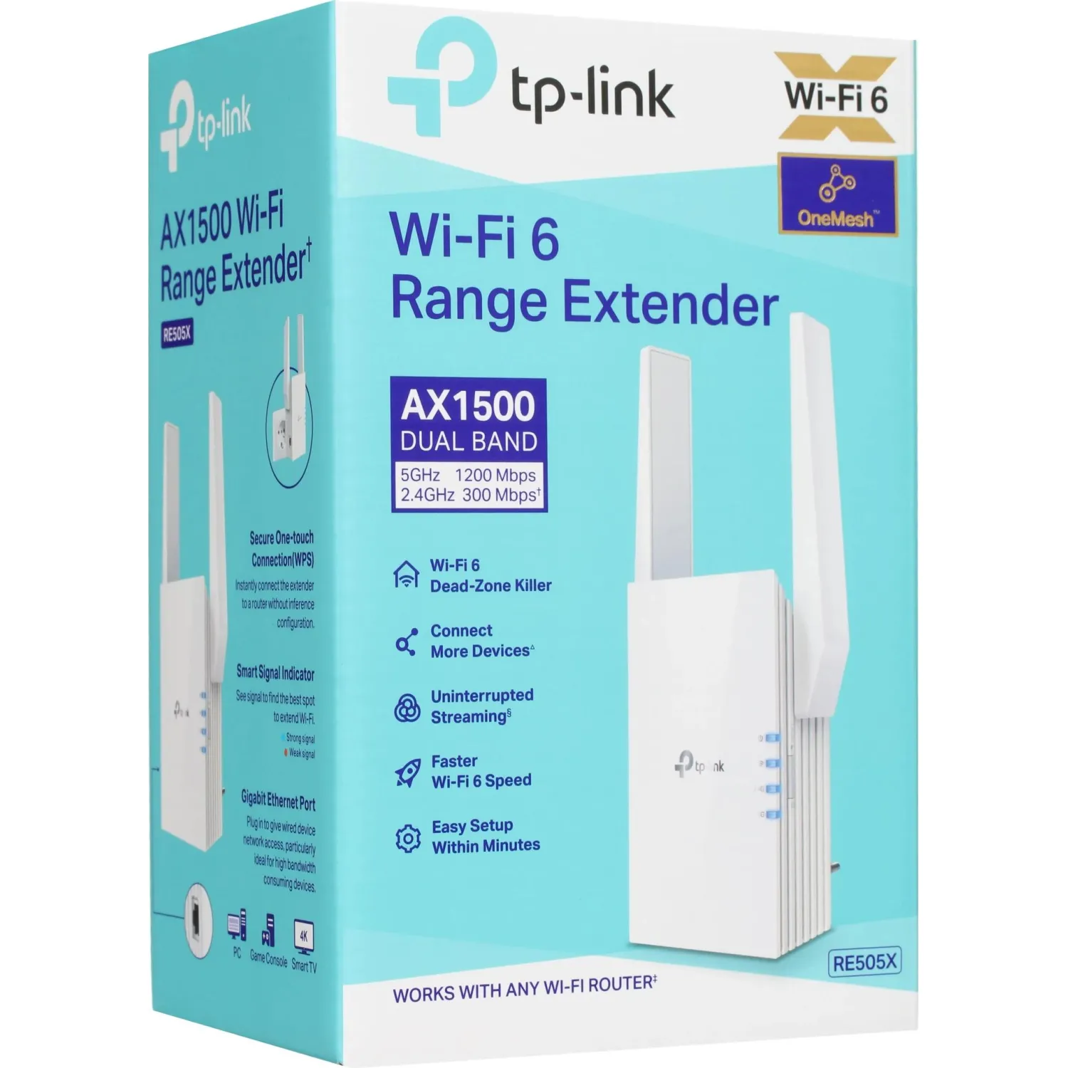 Усилитель сигнала Wi-Fi TP-Link RE505X AX1500 - фото 7