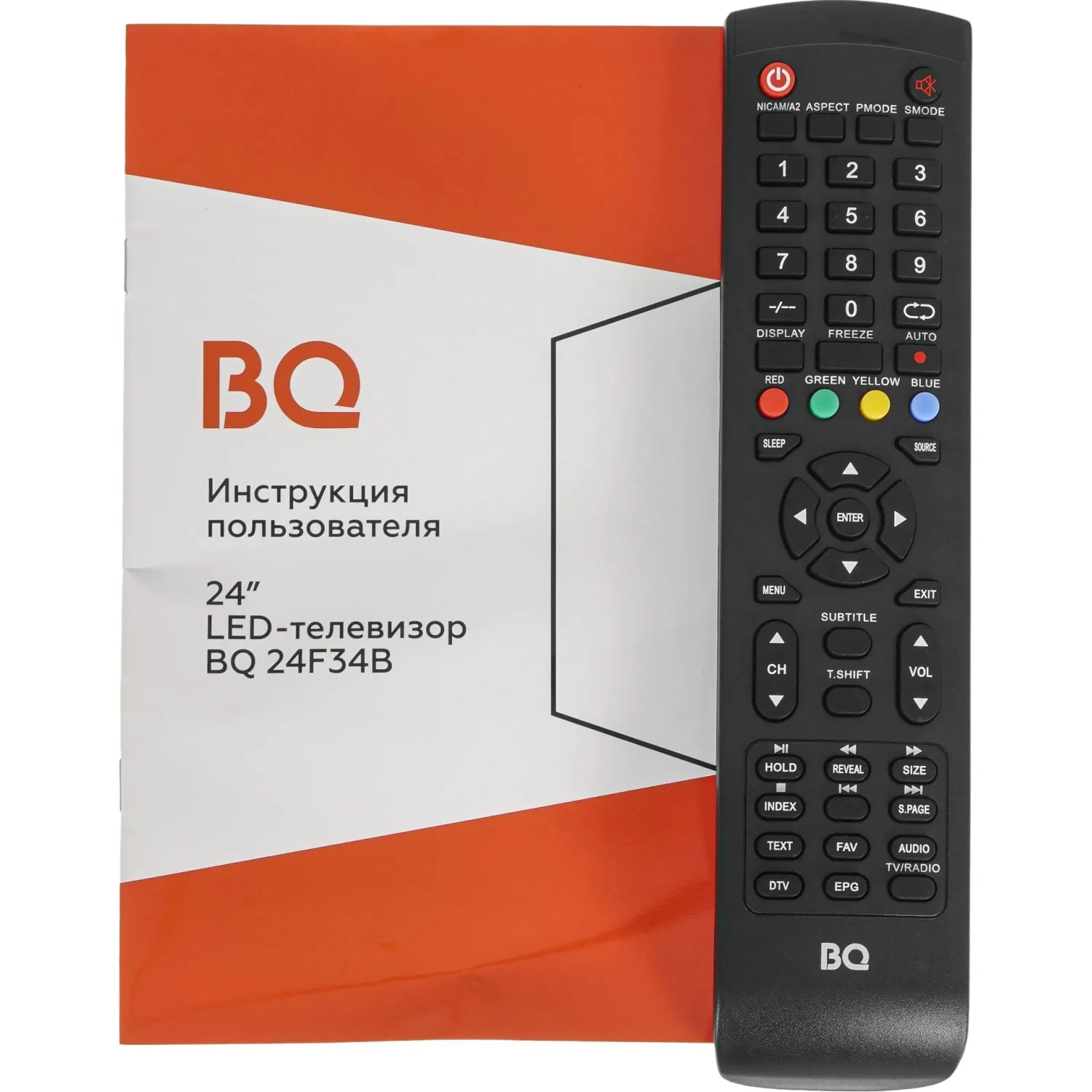 Телевизор BQ 24F34B, HD ready - фото 10