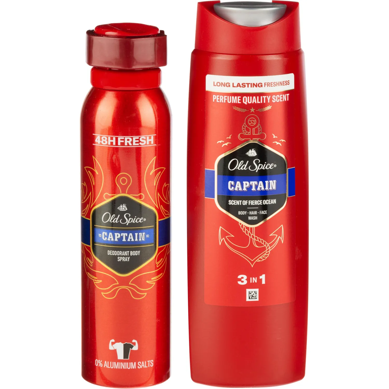 Подарочный набор Old Spice Captain Аэр дезод 150мл+Гельд/Душ+шмп 3в1 250мл - фото 4