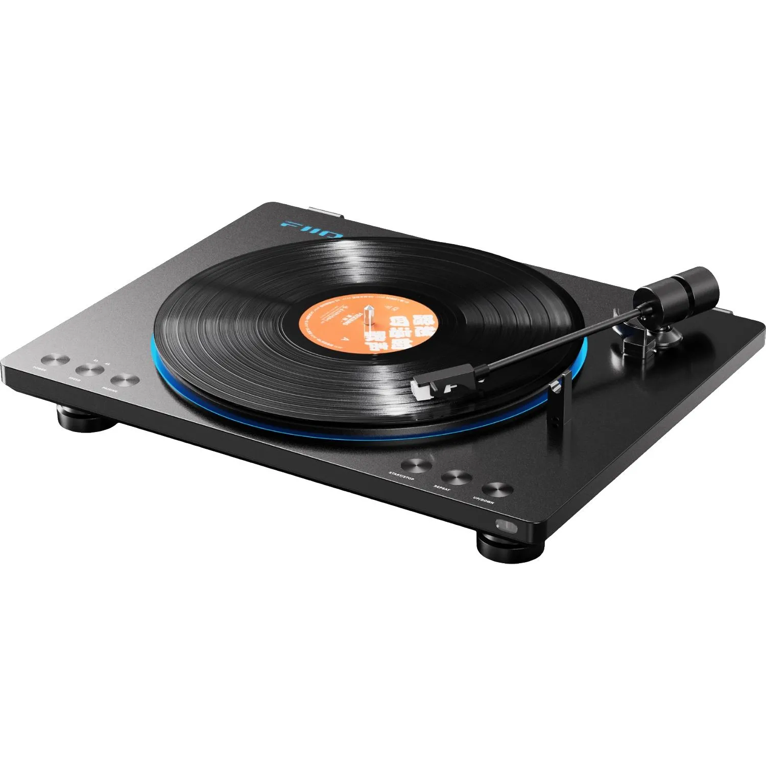 Виниловый проигрыватель Fiio TT13 BT (F3491T) black - фото 2