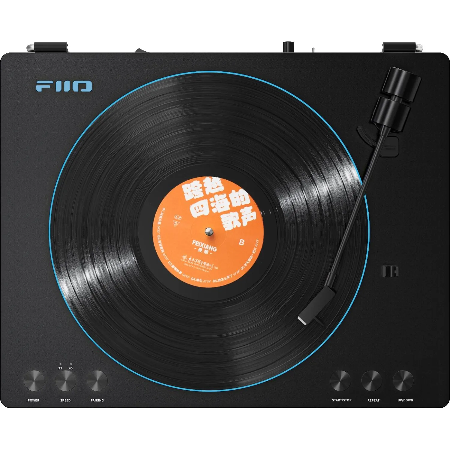 Виниловый проигрыватель Fiio TT13 BT (F3491T) black - фото 3