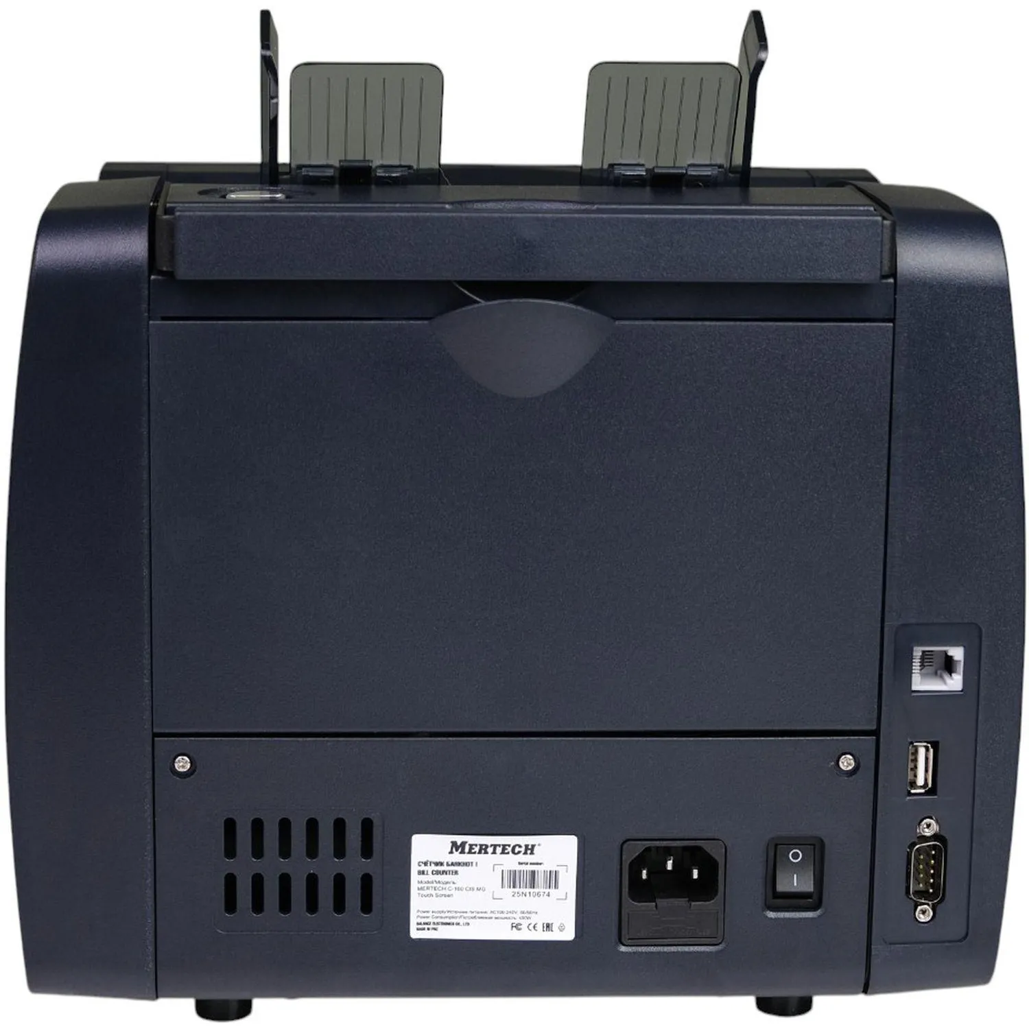 Счетчик банкнот MERTECH C-100 CIS  Touch Screen - фото 3