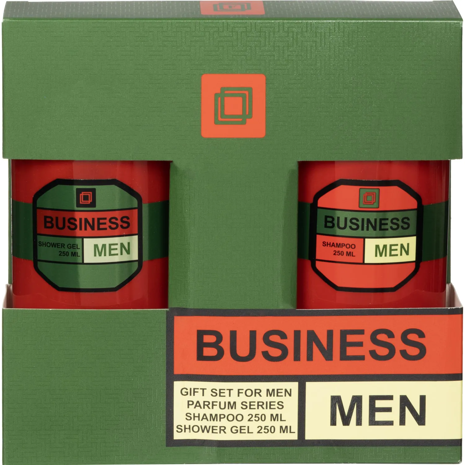 Подарочный набор BUSINESS MEN Шампунь 250 + Гель д/душа муж,250мл - фото 2
