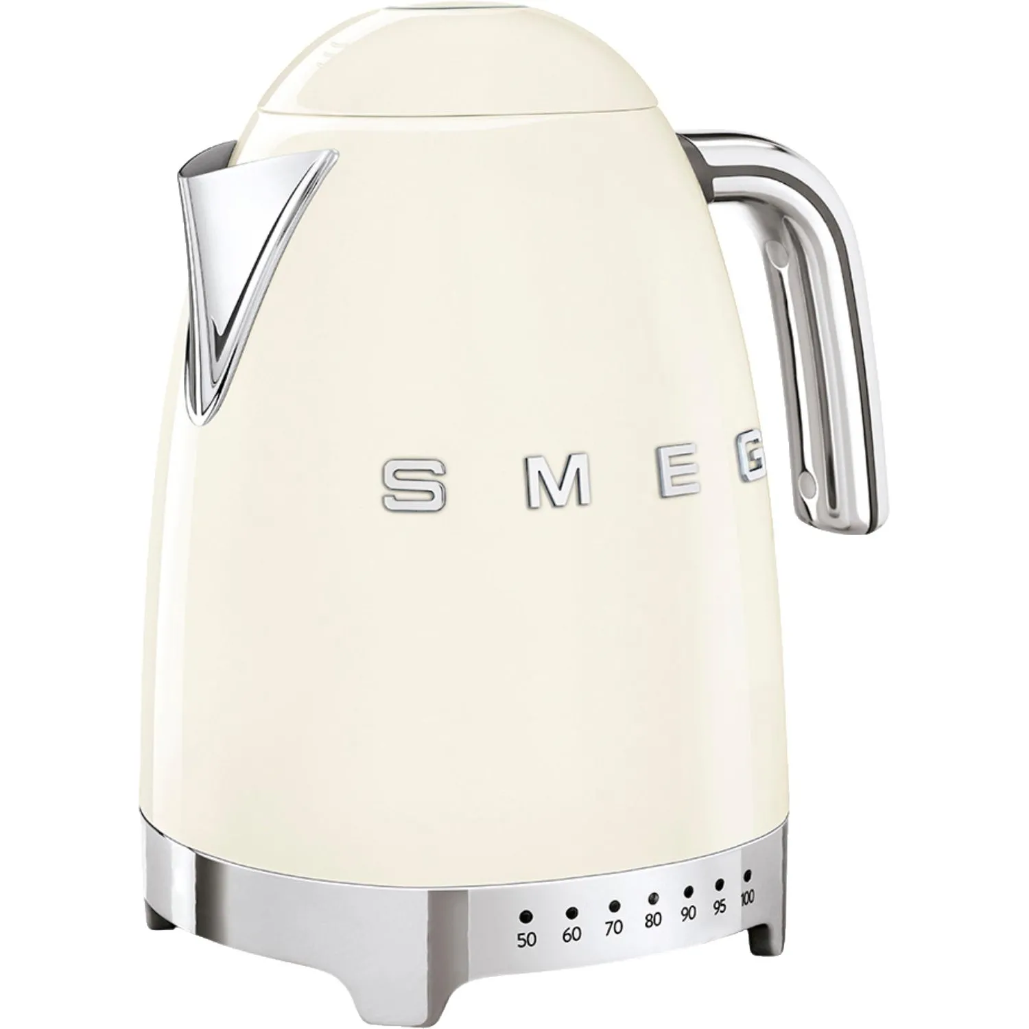 Чайник SMEG KLF04CREU,1,7л,электрический с регул темп, кремовый - фото 3