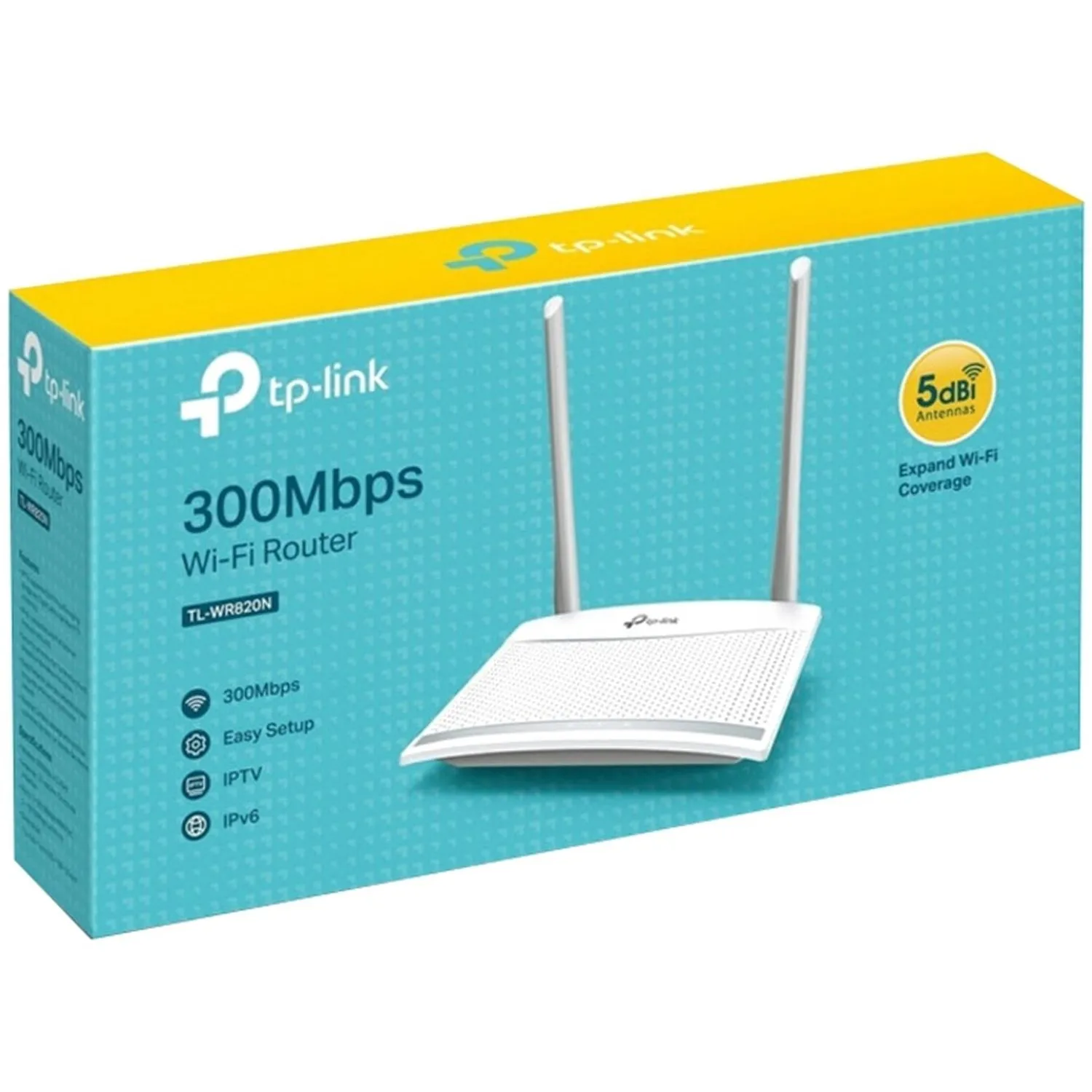 Маршрутизатор TP-Link TL-WR820N бел/сер - фото 4