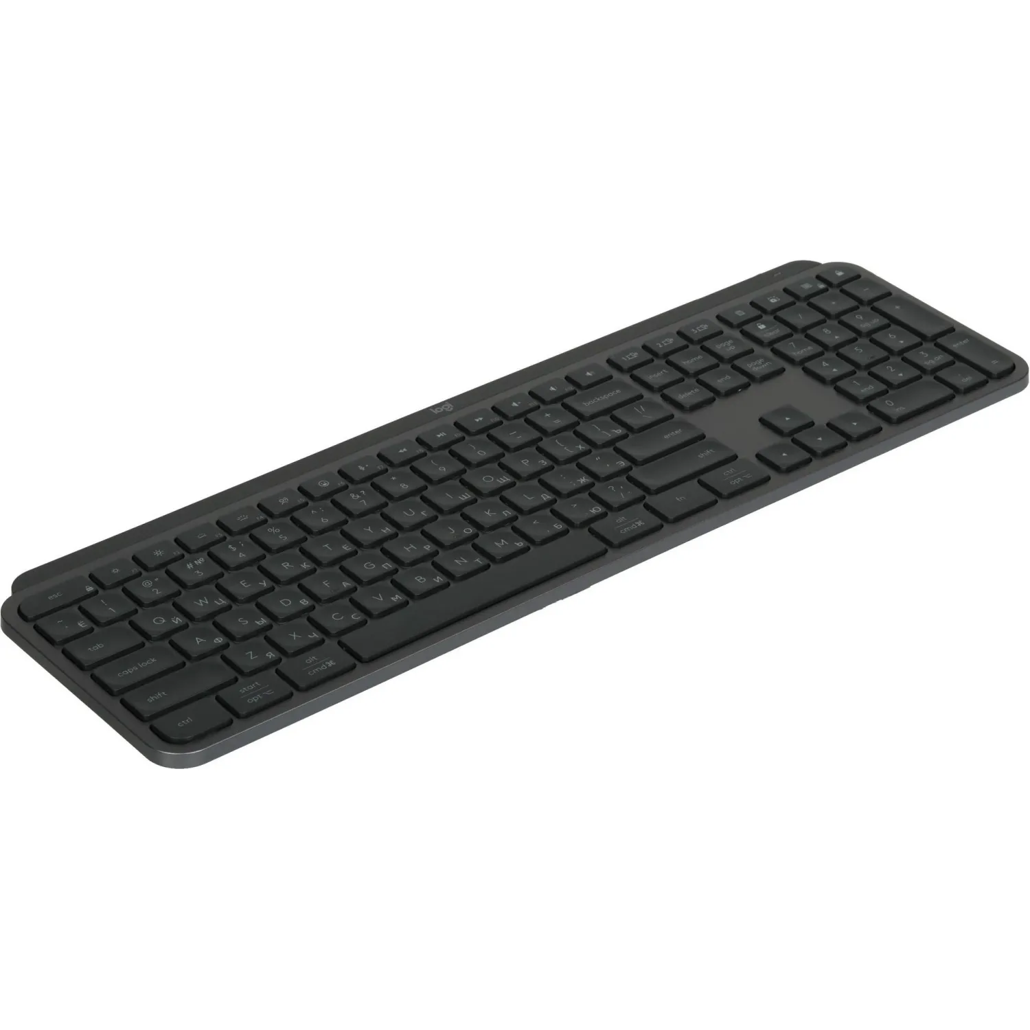 Клавиатура Logitech MX Keys S графит/черн USB,беспров,BT/Radio (920-011600) - фото 2