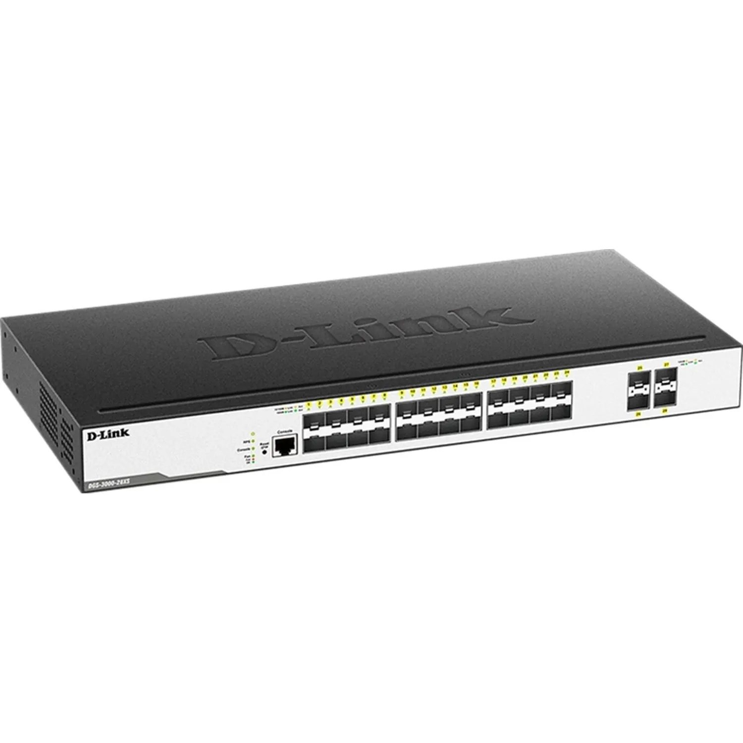 Коммутатор D-Link L2 Switch 24x1000Base-X SFP, DGS-3000-28XS/B1A - фото 1