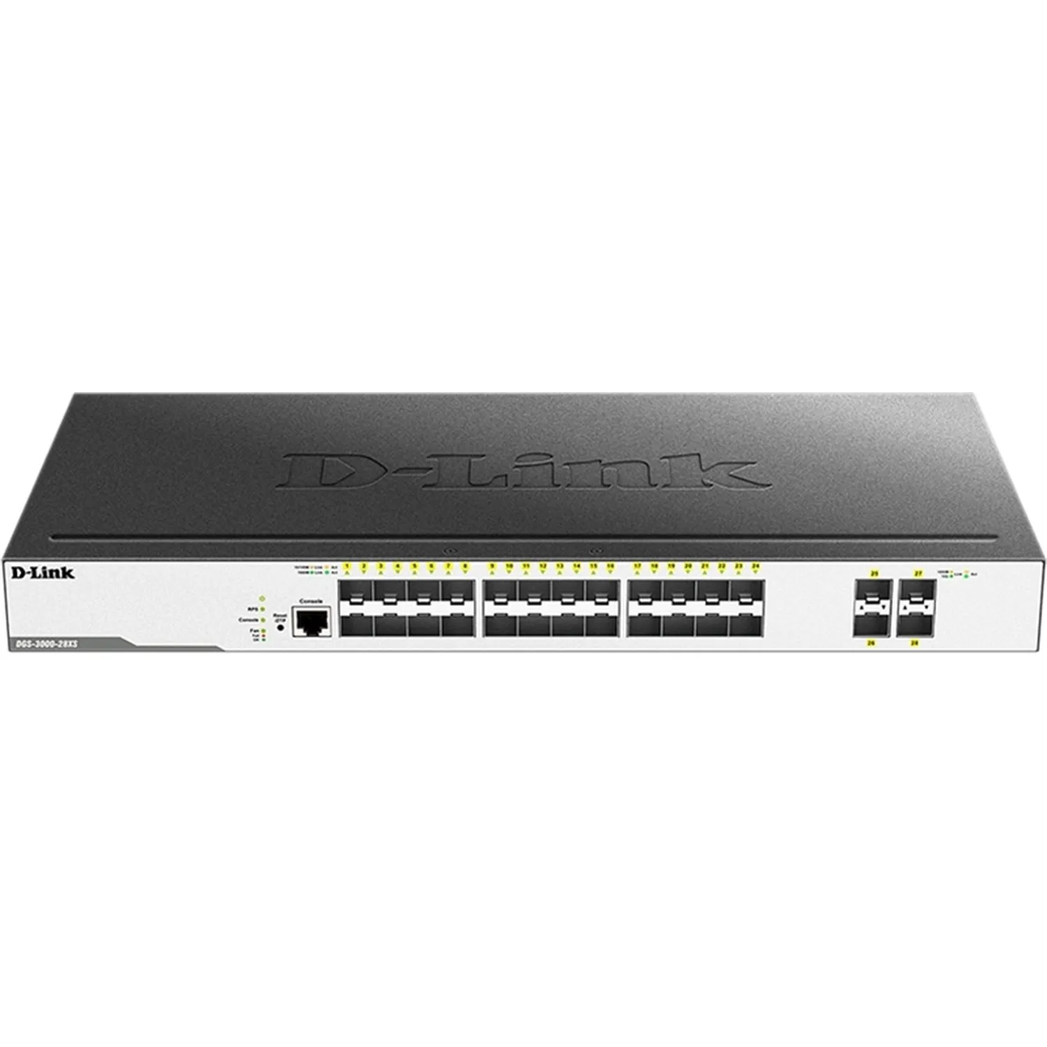 Коммутатор D-Link L2 Switch 24x1000Base-X SFP, DGS-3000-28XS/B1A - фото 2