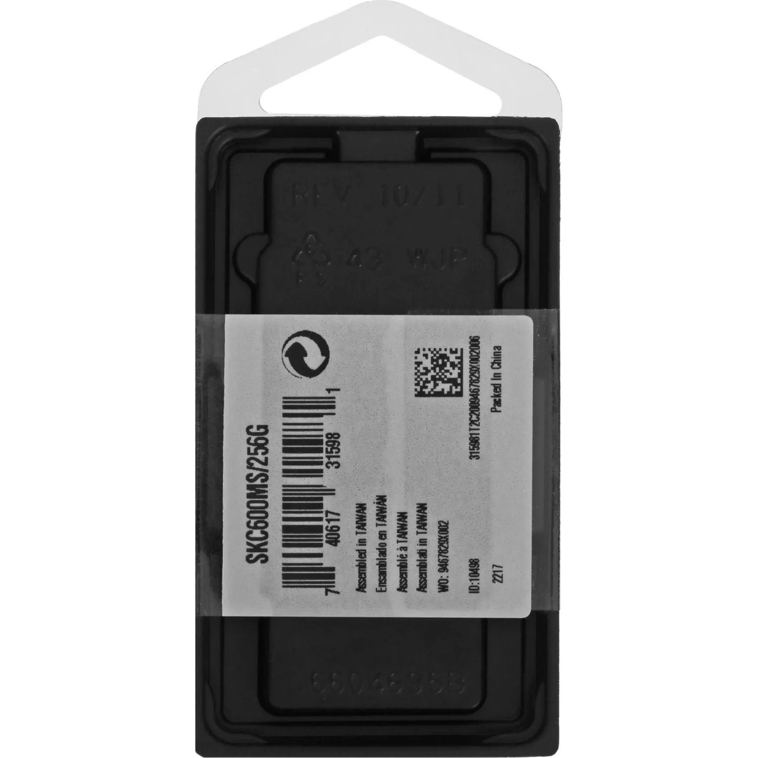 SSD накопитель Kingston KC600, 256GB, mSATA, SATA(SKC600MS/256G) - фото 3