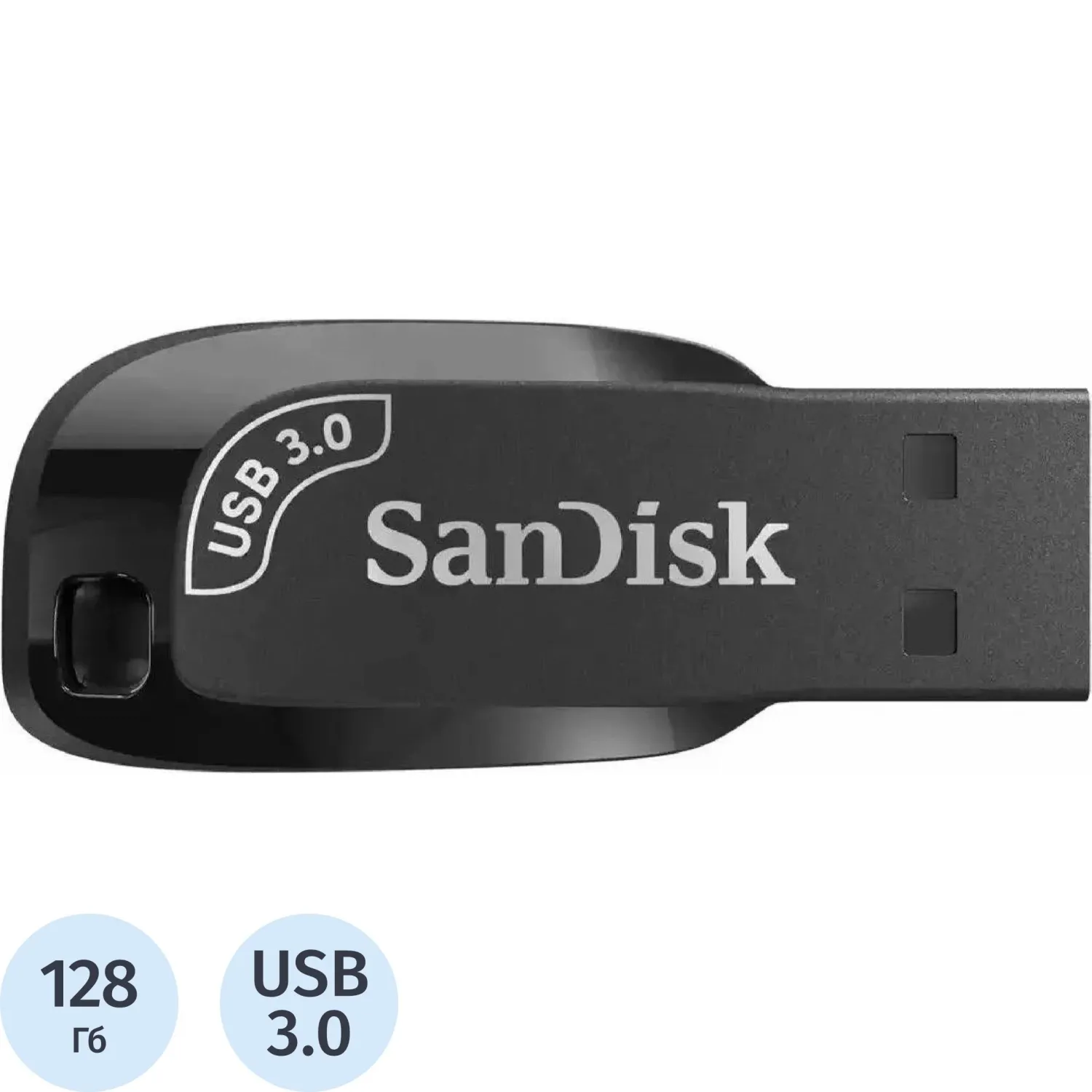 Флеш-память 128GB SanDisk CZ410 Ultra Shift, USB 3.2 - фото 1