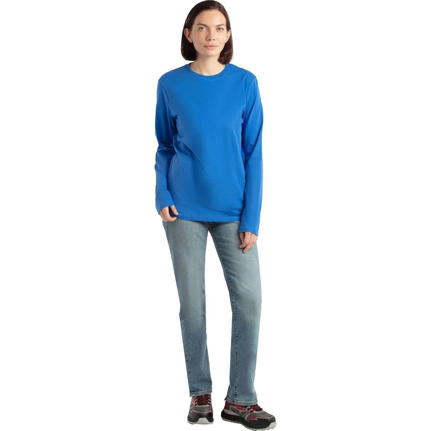 Футболка  Ф02 (160 г.) с длинным рукавом вас.(XXXL) - фото 2