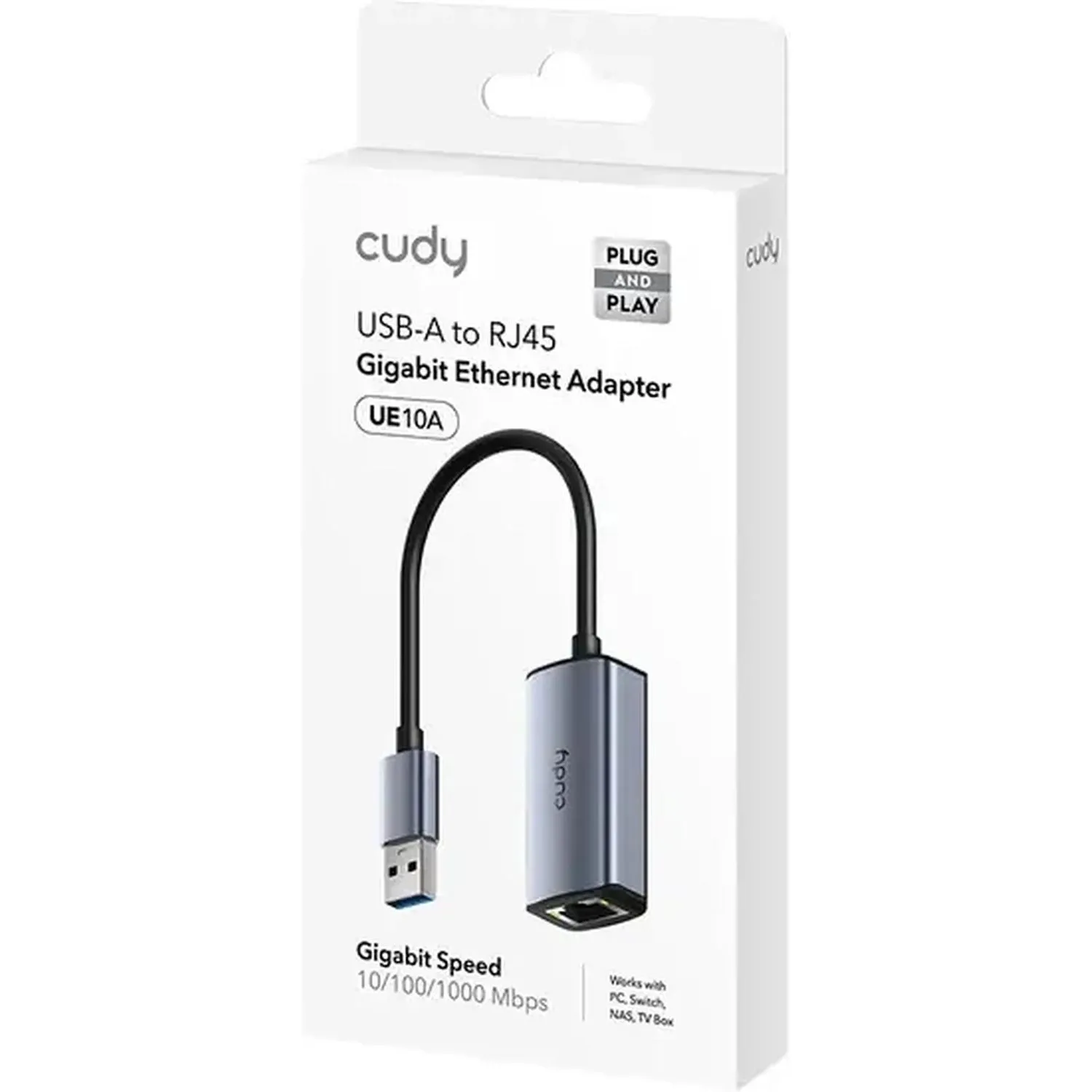 Сетевой адаптер Cudy UE10A USB 3.0 1 Гбит порт RJ-45 - фото 2