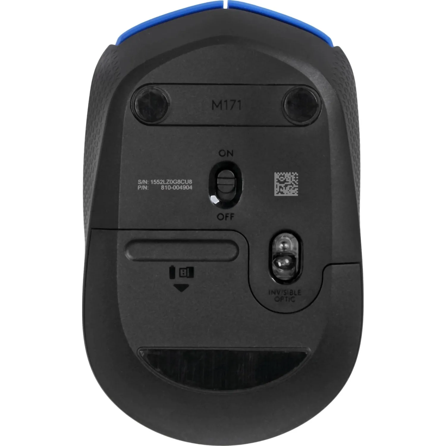 Мышь компьютерная Logitech беспров.M171 blue (USB, 1000dpi) (910-004640) - фото 5