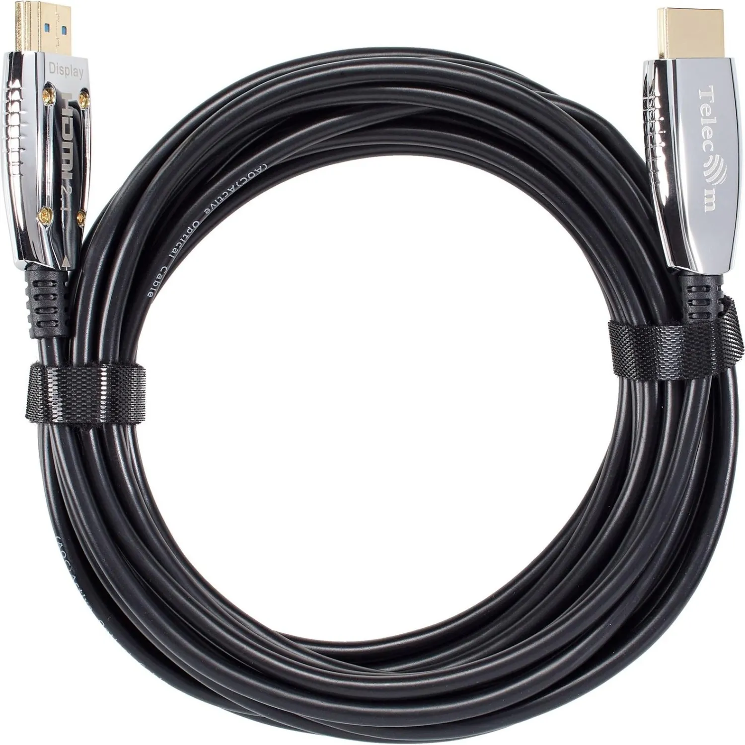 Кабель активный оптический HDMI 19M/M,ver. 2.1, 10m Telecom <TCG2120-10M - фото 2
