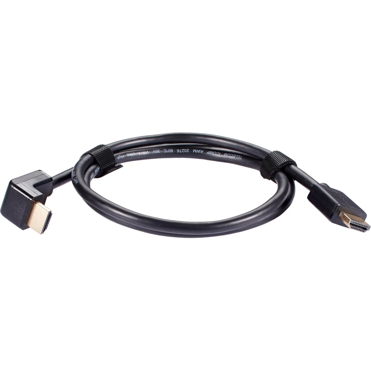 Кабель HDMI---HDMI ver 2.1 8K@60Hz угол 90град  1м, Telecom <TCG256-1M - фото 3