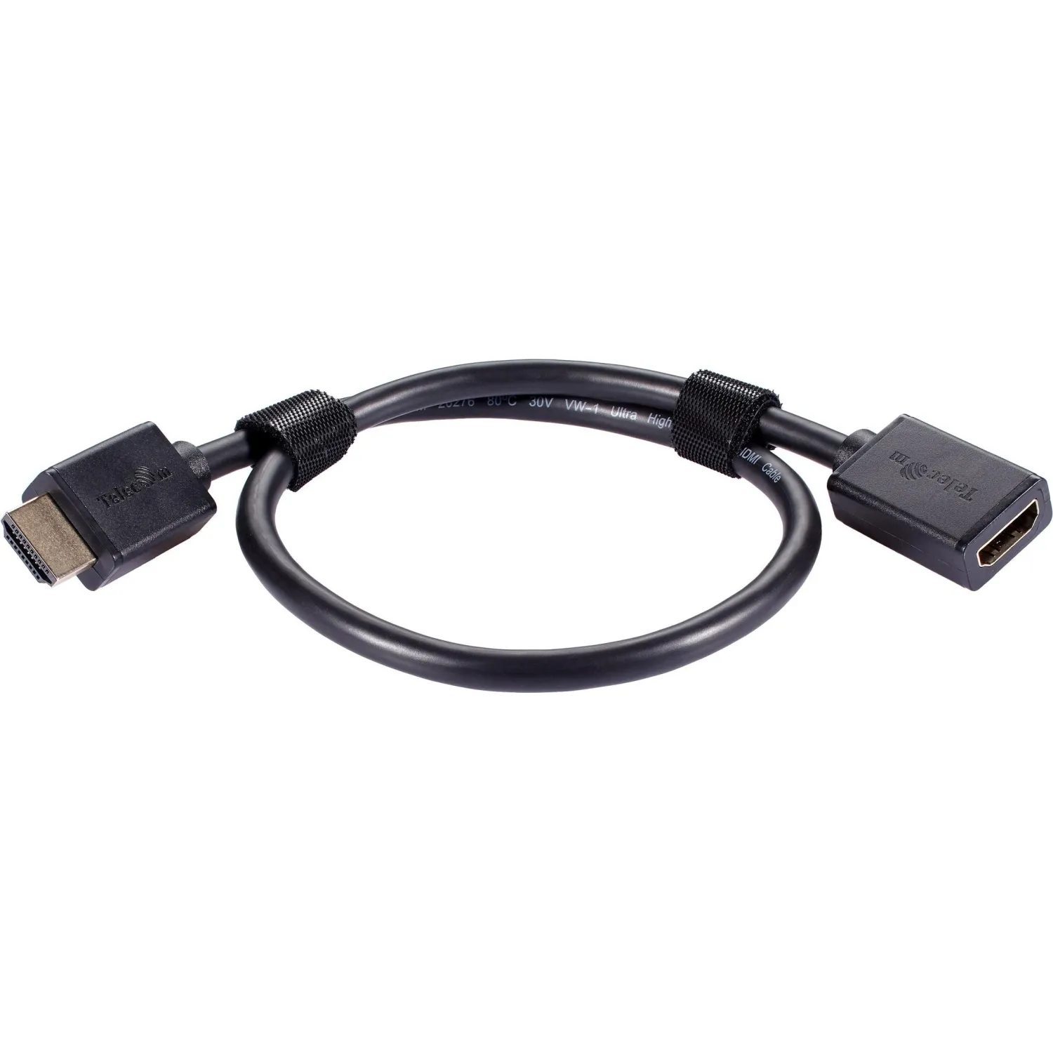 Кабель удлинительный  HDMI-19M/F ver 2.1, 0.5m, Telecom <TCG257MF-0.5M - фото 3