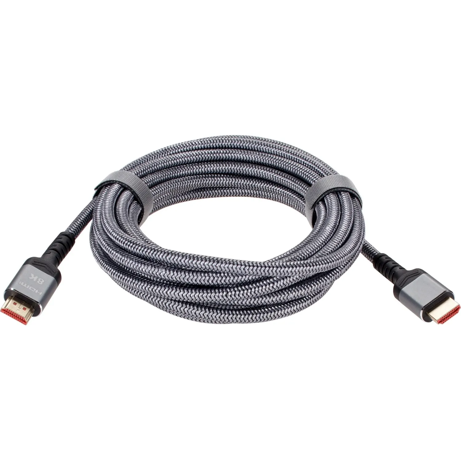 Кабель HDMI 19M/M,ver. 2.1 8KX60Hz (Econom) оплетка 5m iOpen <ACG859A-5.0 - фото 3