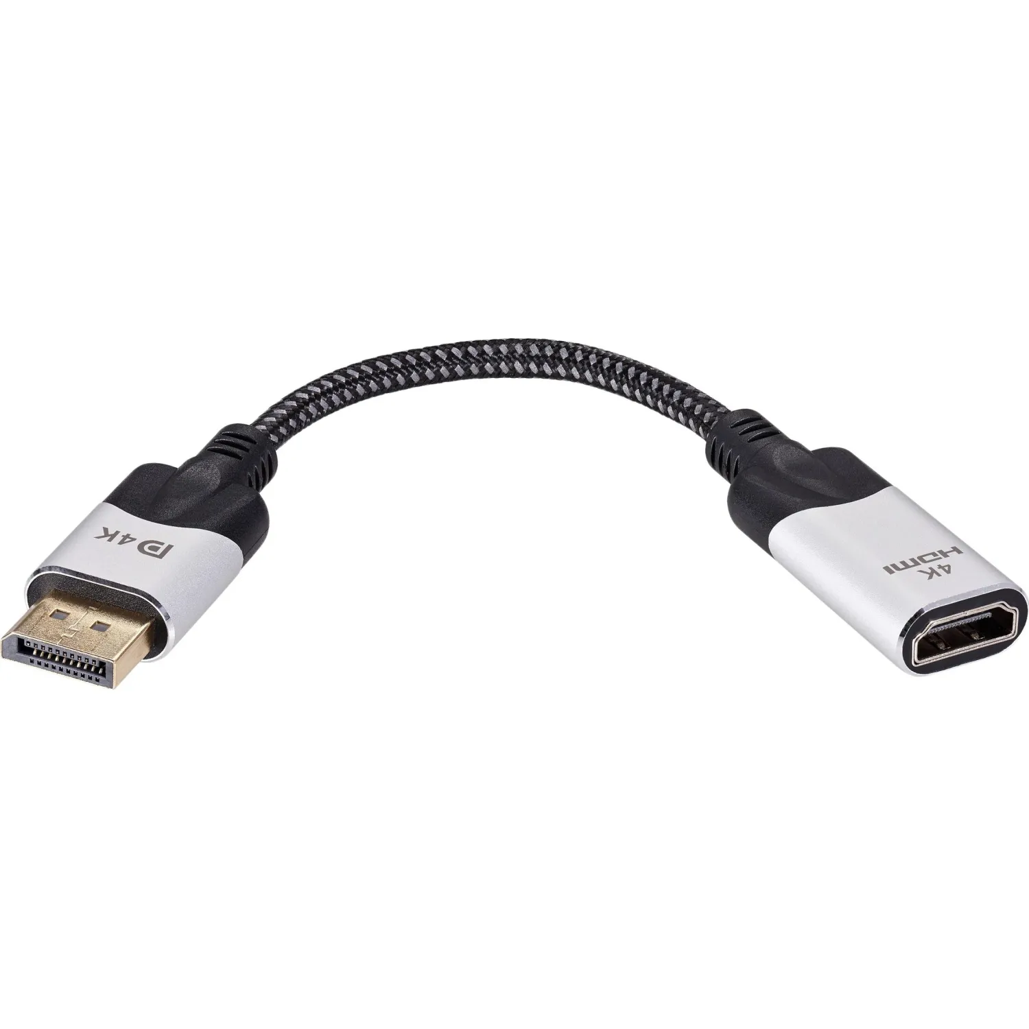 Адаптер DisplayPort(M) ---> HDMI(F) 0.15m 4K@60Hz VCOM <CG621M-0.15 - фото 6