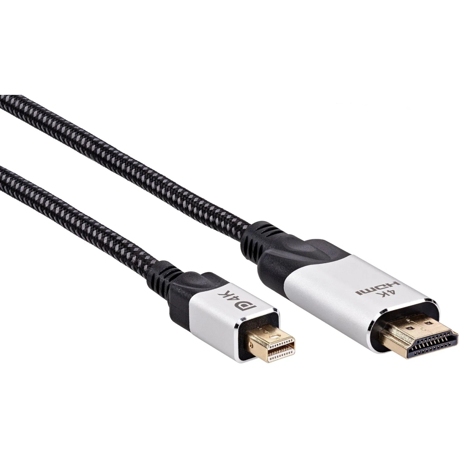 Кабель -переходник miniDisplayPort M-> HDMI M 4K@60Hz 1.8m VCOM(CG615M-1.8) - фото 1