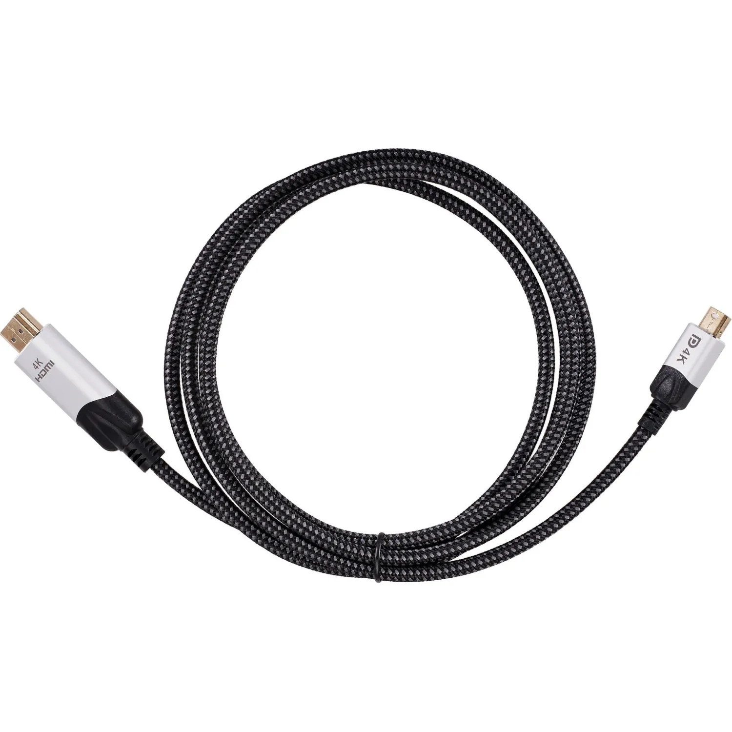 Кабель -переходник miniDisplayPort M-> HDMI M 4K@60Hz 1.8m VCOM(CG615M-1.8) - фото 2