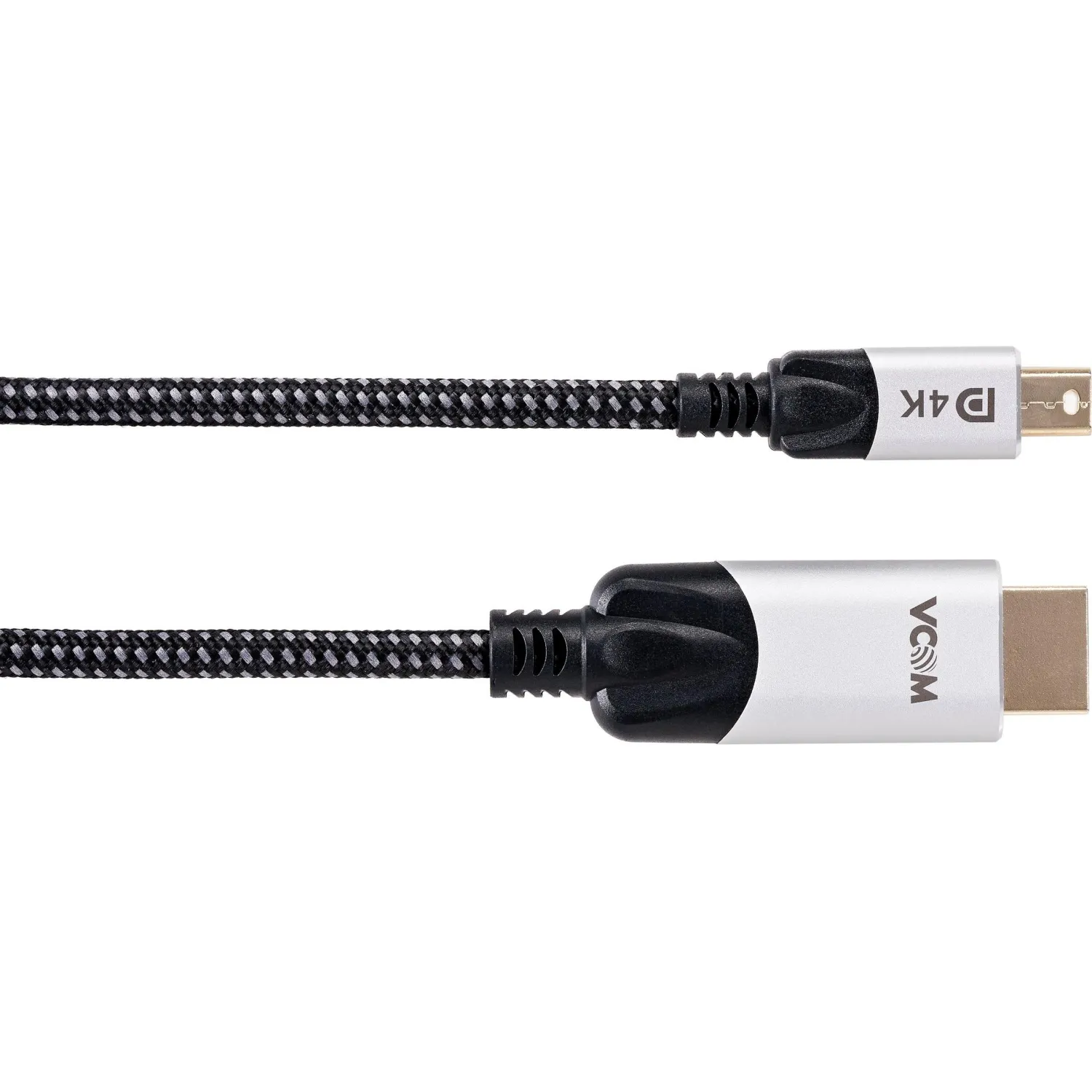 Кабель -переходник miniDisplayPort M-> HDMI M 4K@60Hz 1.8m VCOM(CG615M-1.8) - фото 3