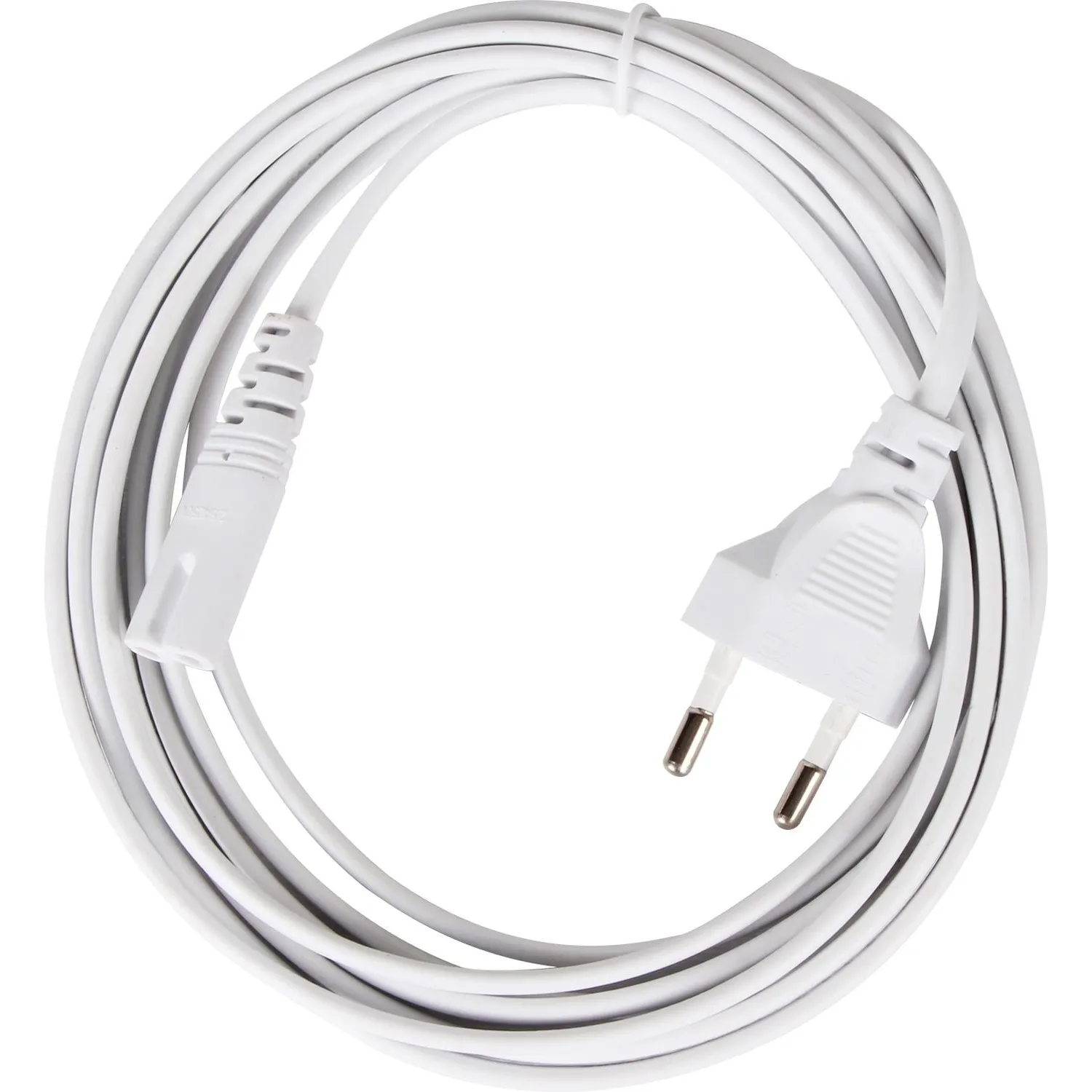 Кабель питания IEC-320-C7, 2-pin 3m ,белый, iOpen<ACE023-W-3.0M - фото 2