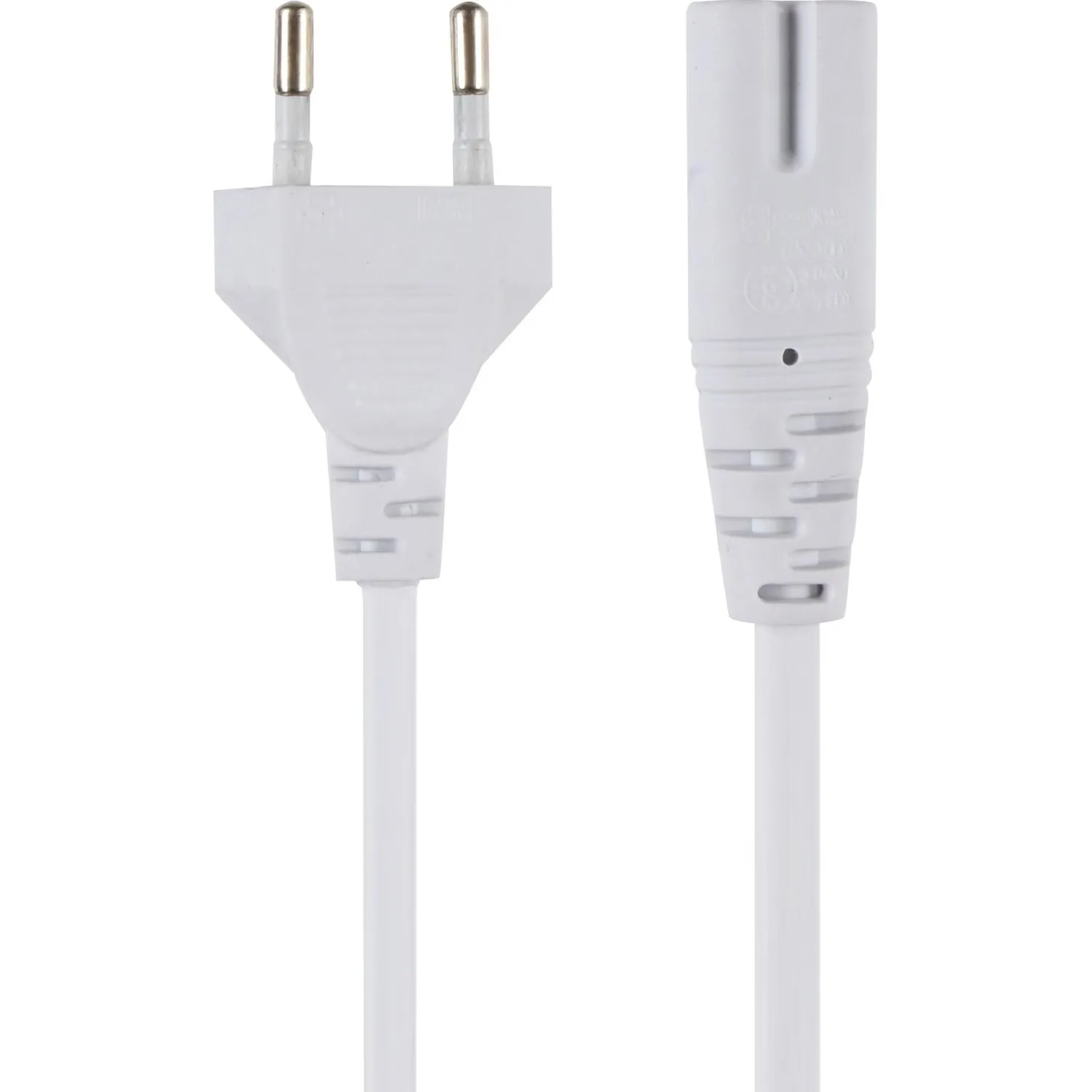 Кабель питания IEC-320-C7, 2-pin 3m ,белый, iOpen<ACE023-W-3.0M - фото 4