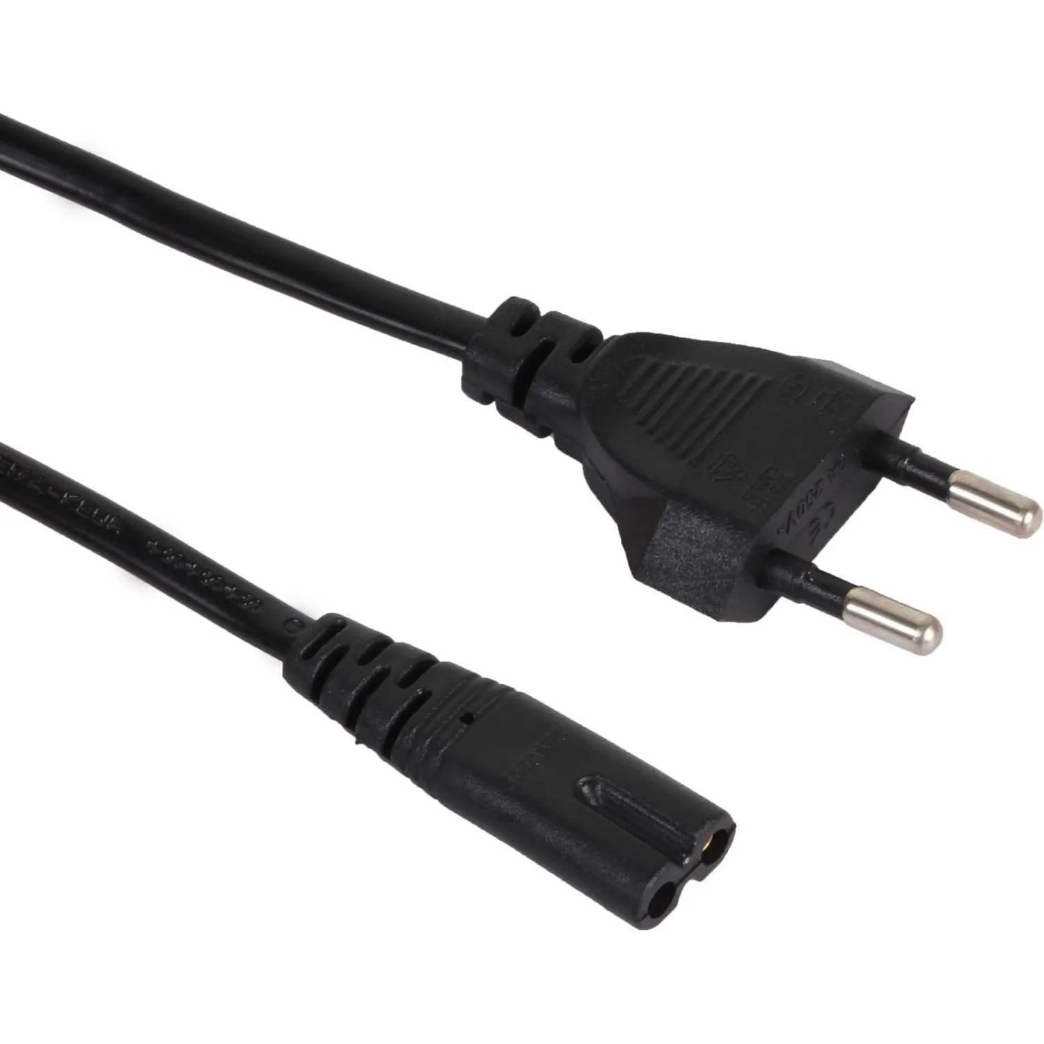 Кабель питания IEC-320-C7, 2-pin 3m ,черный, iOpen<ACE023-3.0M - фото 1