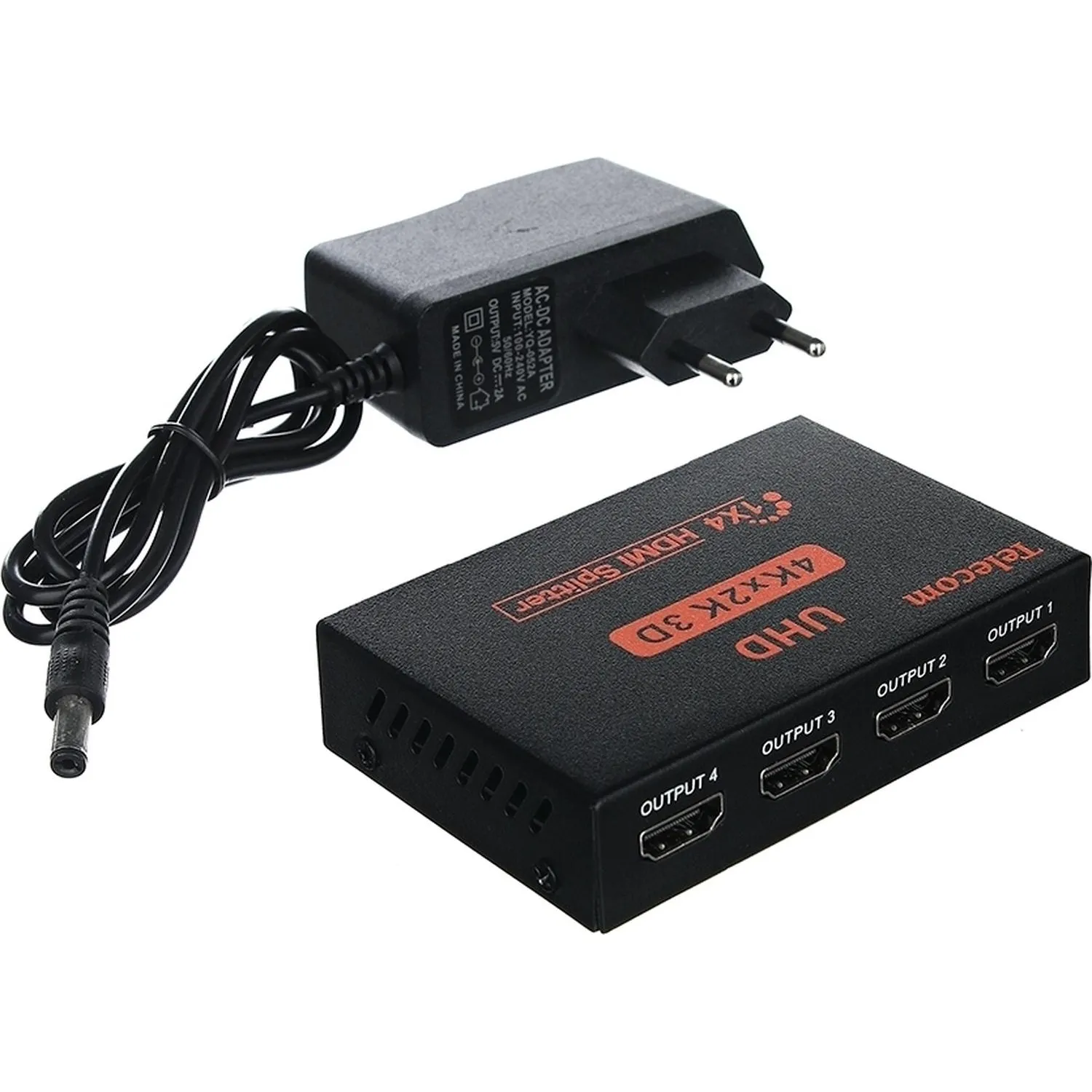 Разветвитель HDMI 1=>4 4k@30 HZ Telecom <TTS7005 - фото 2