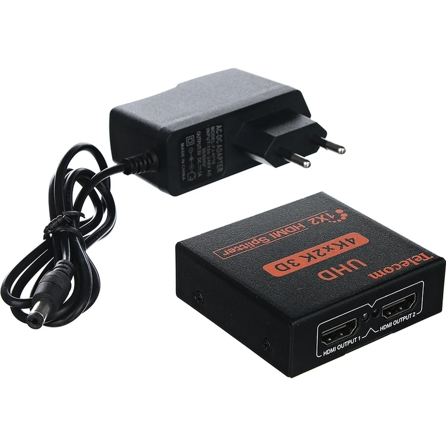 Разветвитель HDMI 1=>2 4k@30 HZ Telecom <TTS7000 - фото 2