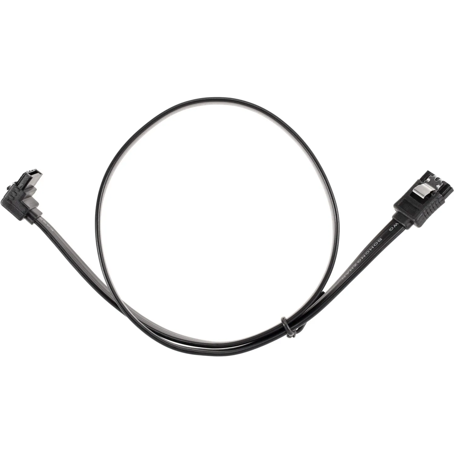Кабель SATA M --SATA M 3.0V 7 pin  угл разъем Telecom  0.5m <TUS705-0.5M - фото 2