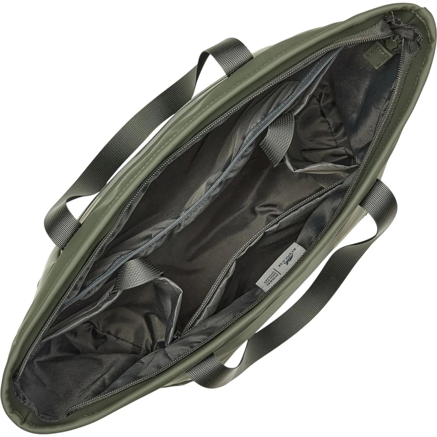 Сумка для ноутбука RIVACASE 7821 olive green Eden-ECO 14L Tote bag 14 / 6 - фото 4