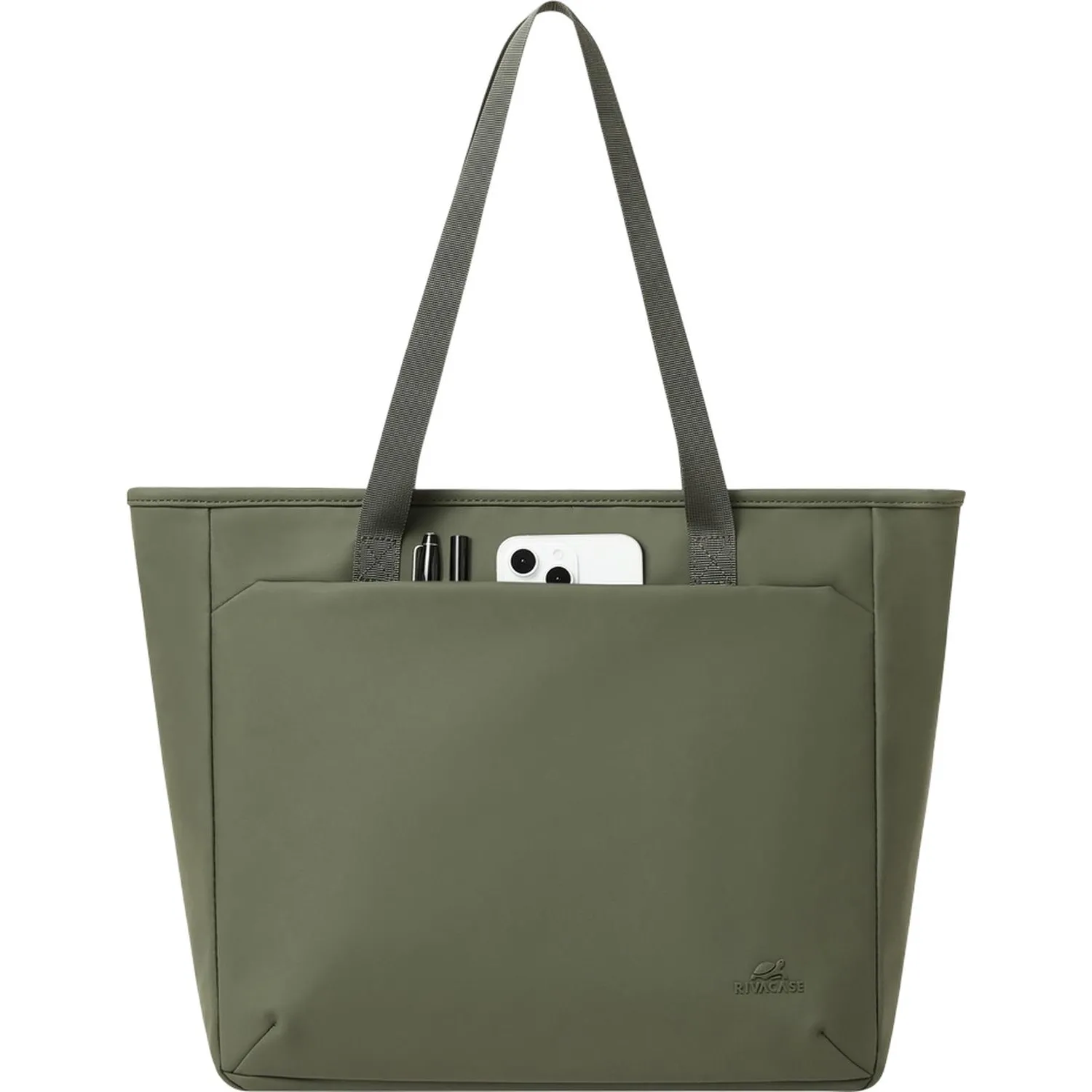 Сумка для ноутбука RIVACASE 7821 olive green Eden-ECO 14L Tote bag 14 / 6 - фото 6