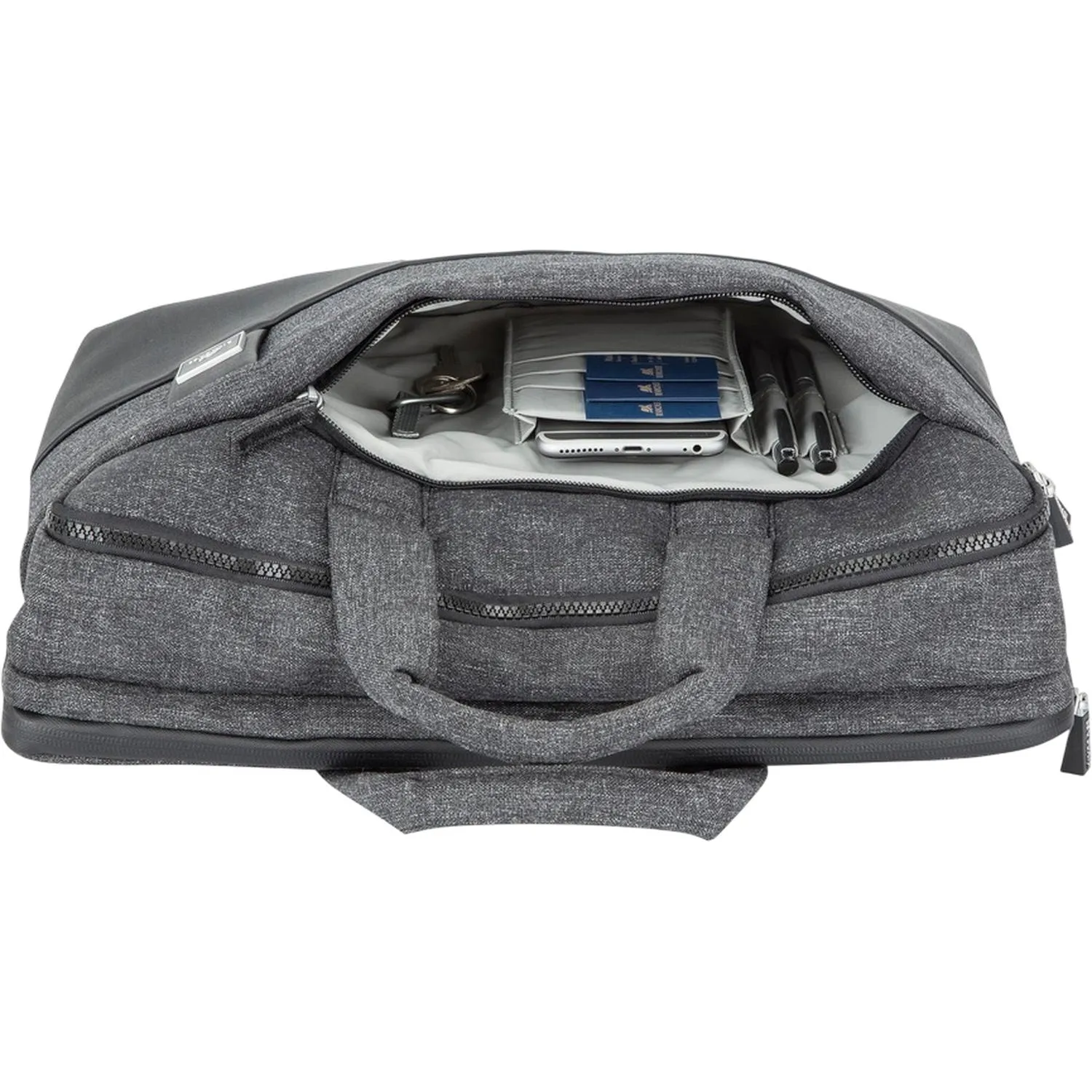Сумка для ноутбука RIVACASE 8831 black melange Lantau MacBook Pro, 15.6 - фото 11