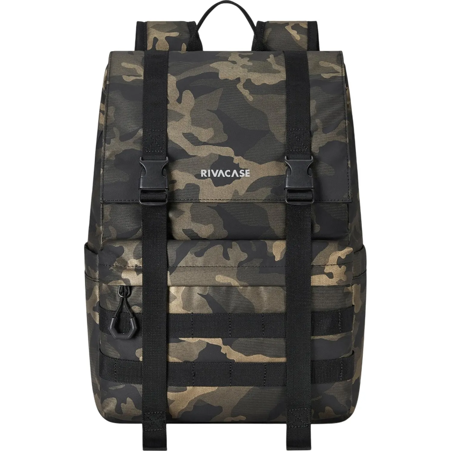 Рюкзак для ноутбука RIVACASE 7621 brown camo Sherwood-ECO Rolltop 15л 15.6 - фото 1
