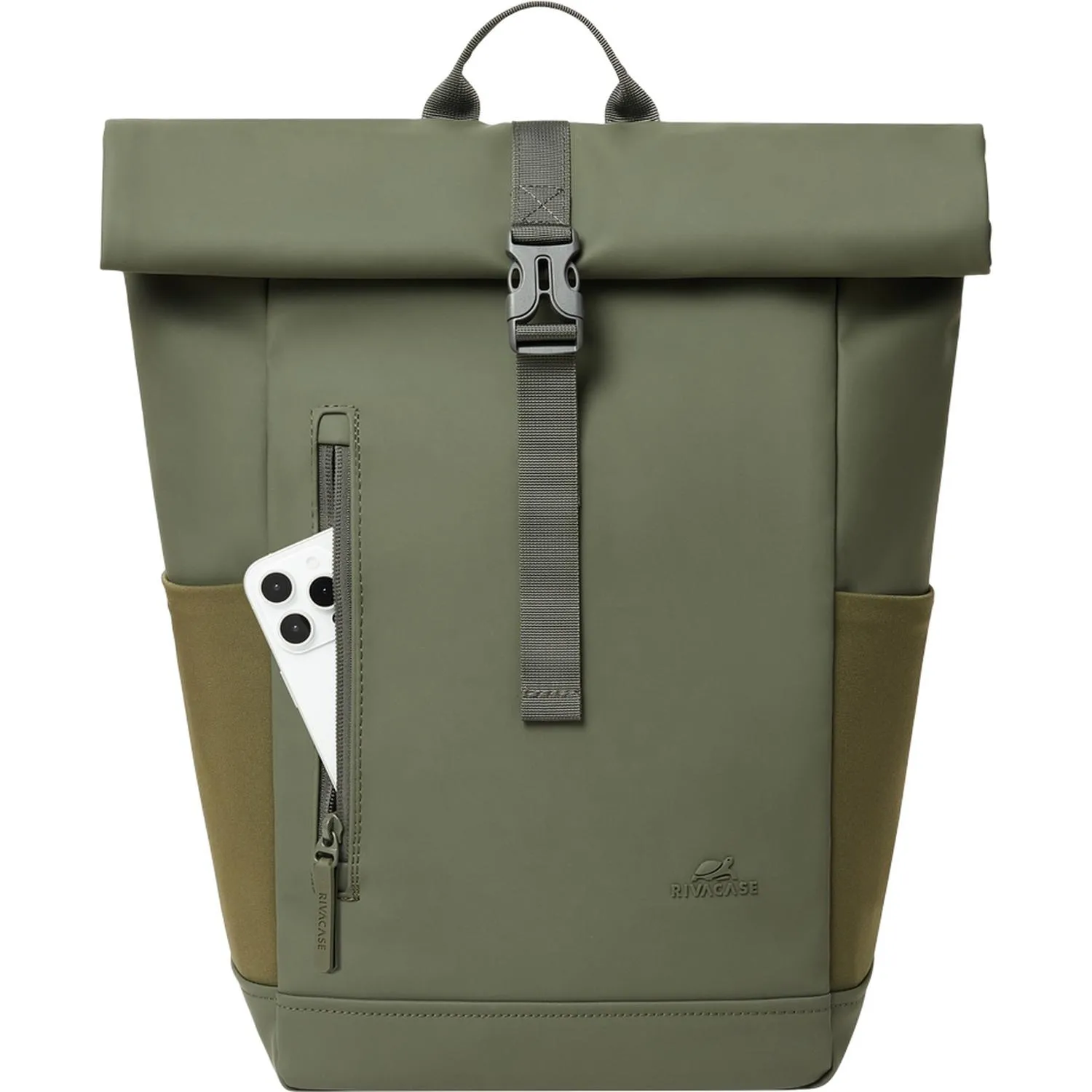 Рюкзак для ноутбука RIVACASE 7826 olive green Eden-ECO 17л, 14 /6 - фото 11