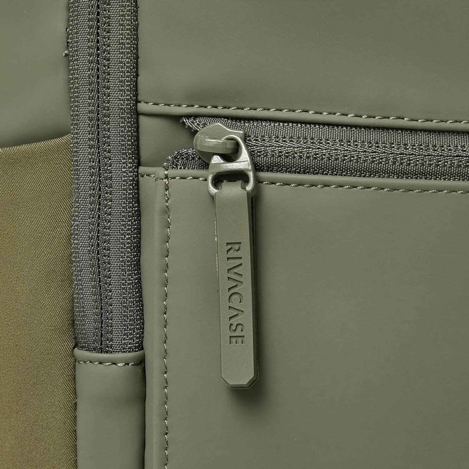Рюкзак для ноутбука RIVACASE 7856 olive green Eden-ECO 20л, 15.6 /6 - фото 6