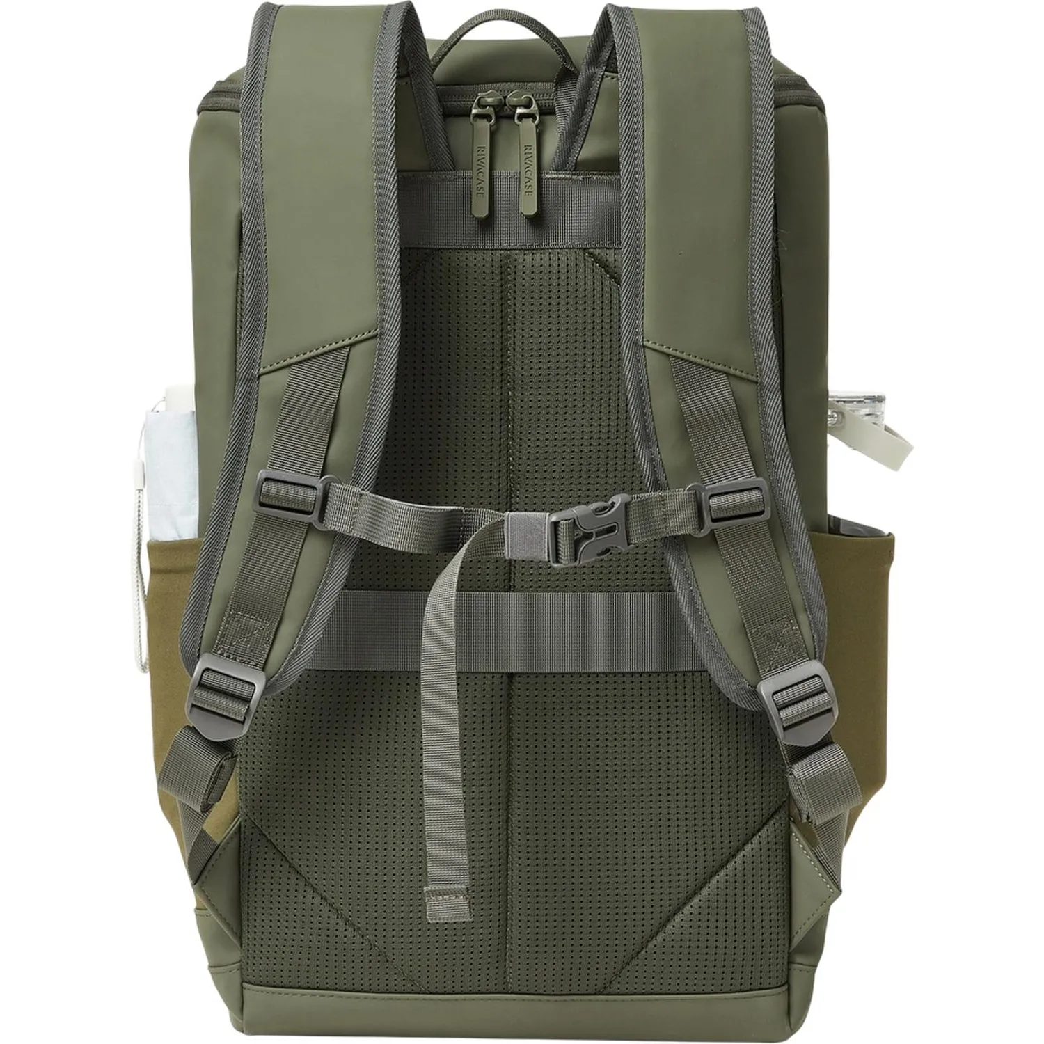 Рюкзак для ноутбука RIVACASE 7856 olive green Eden-ECO 20л, 15.6 /6 - фото 12